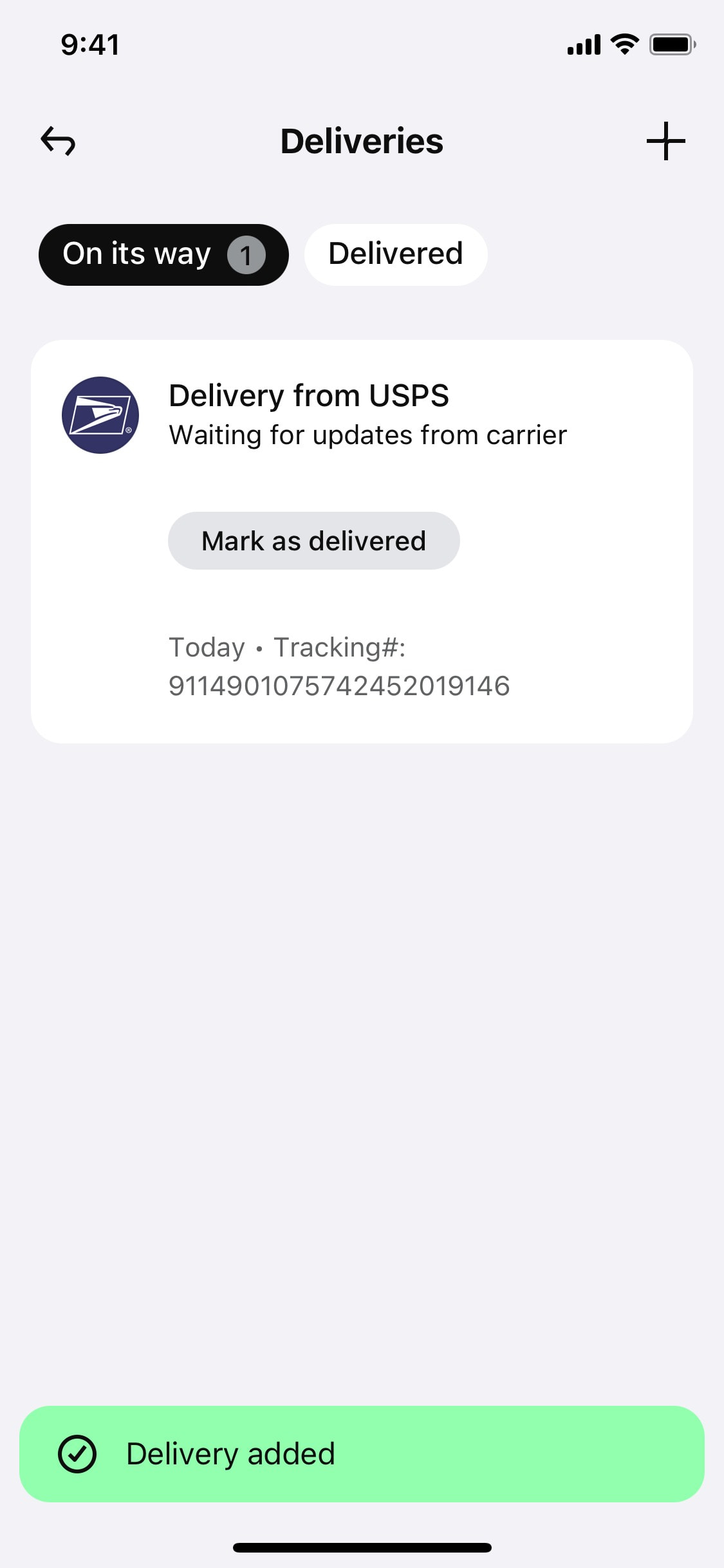 Klarna iOS screen 164