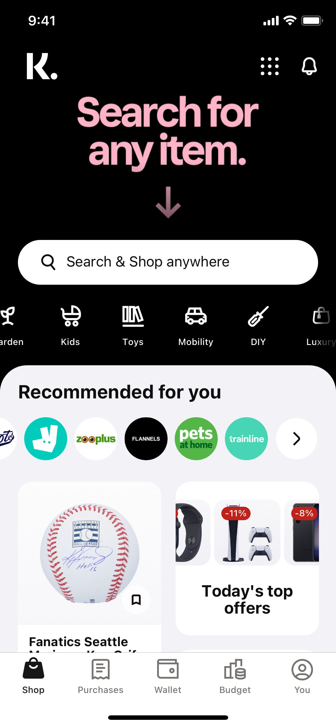 Klarna iOS screen 47