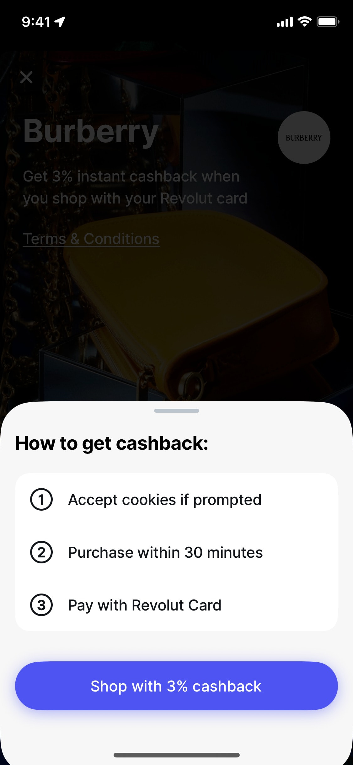 Revolut iOS screen 136