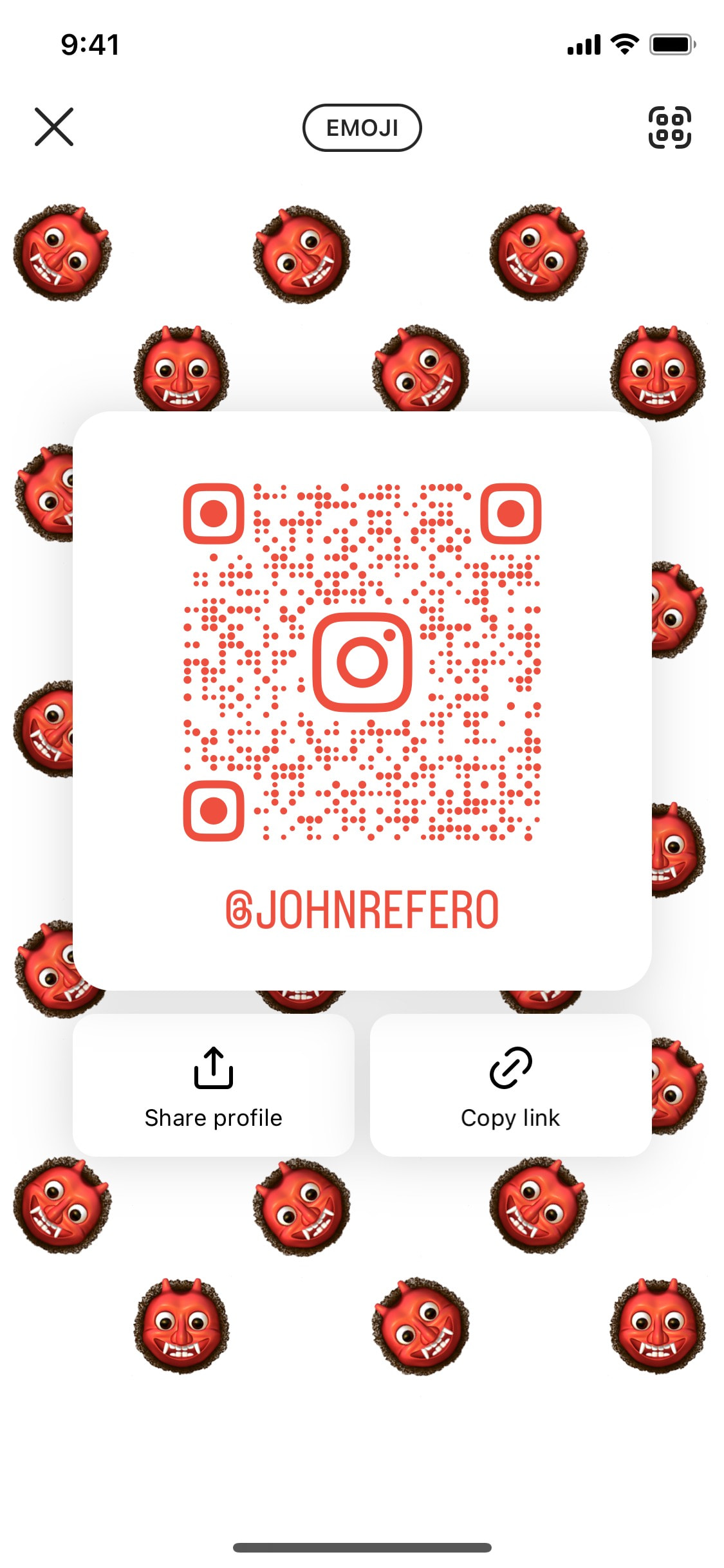 Instagram iOS screen 343