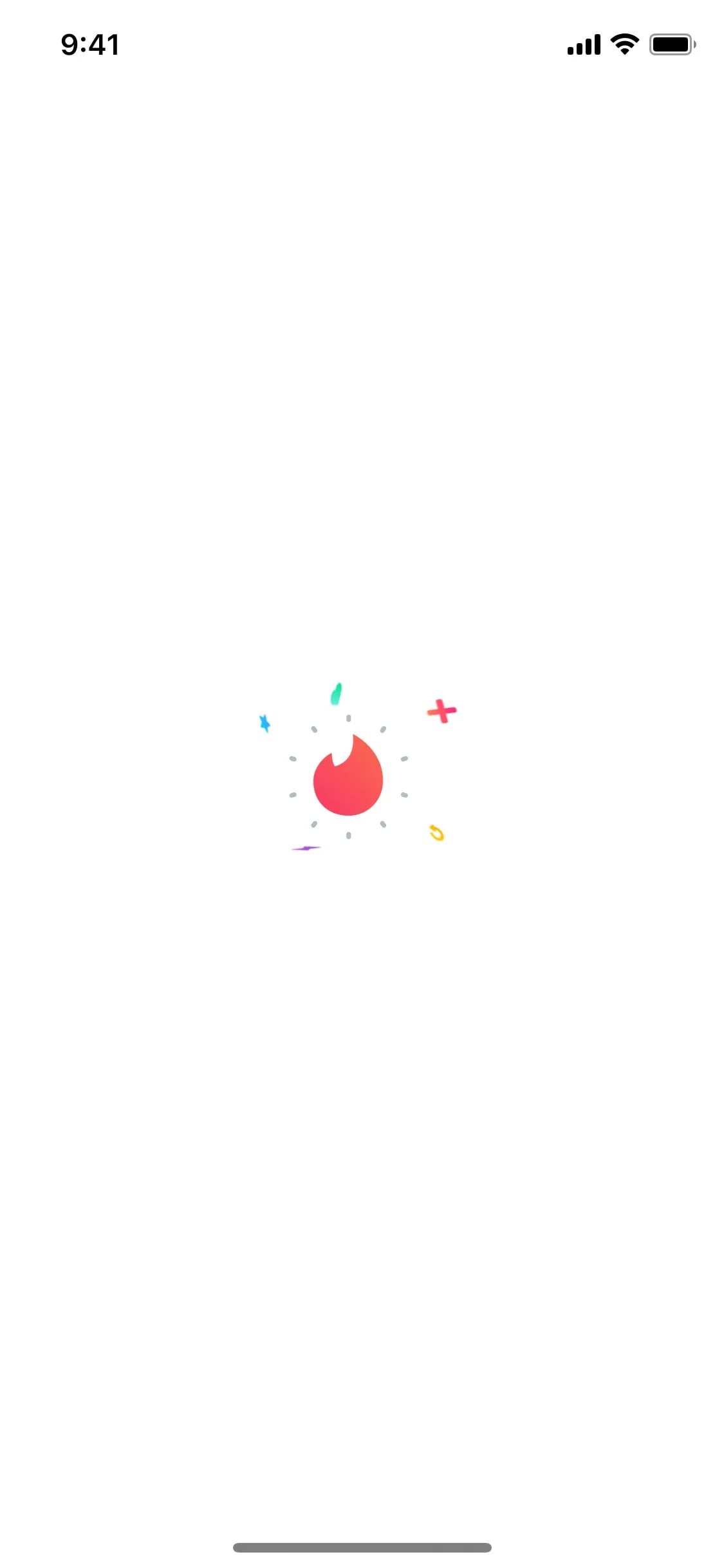 Tinder iOS screen 5