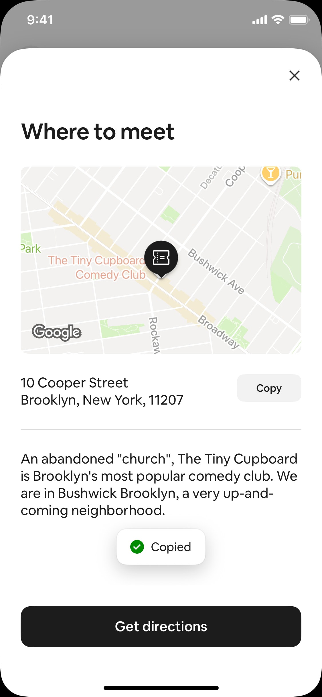 Airbnb iOS screen 582