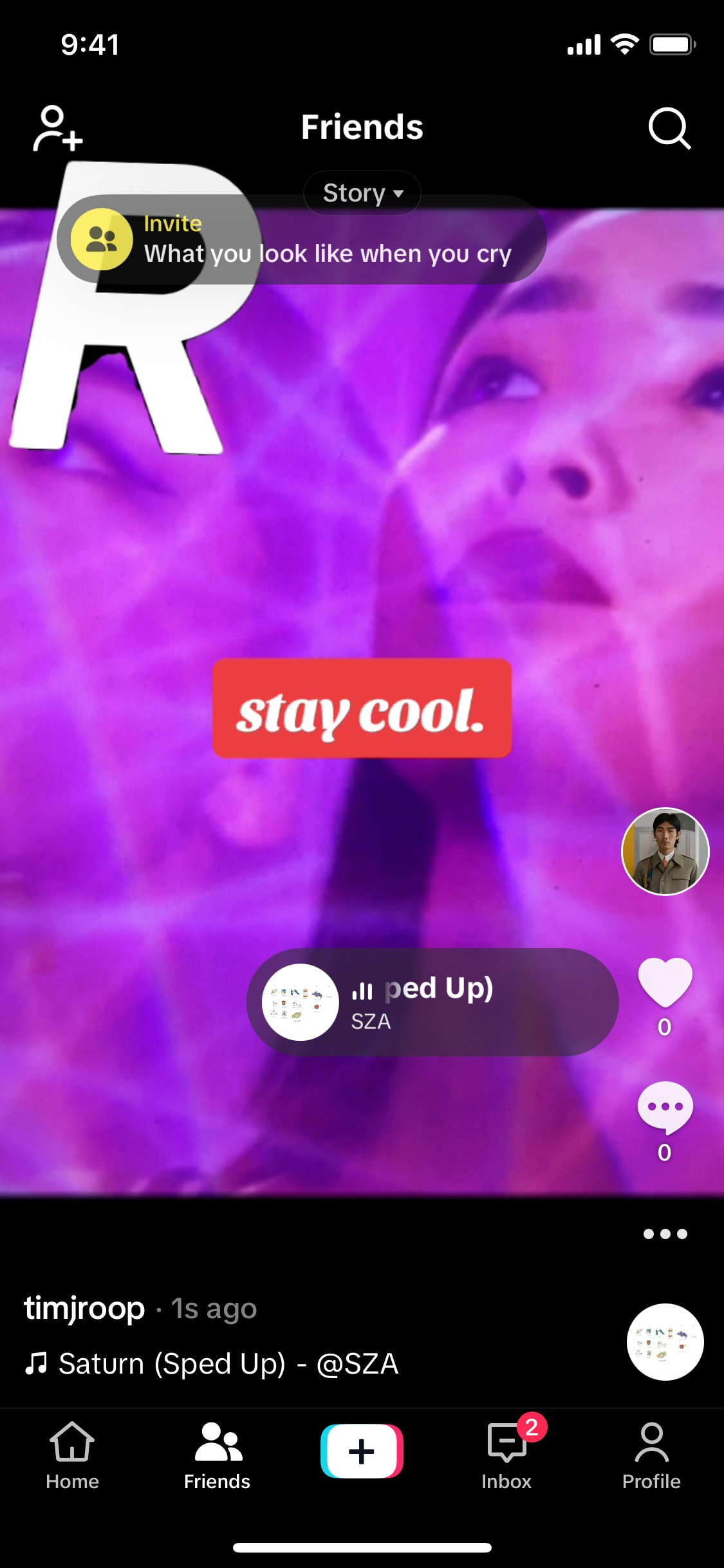 TikTok iOS screen 696