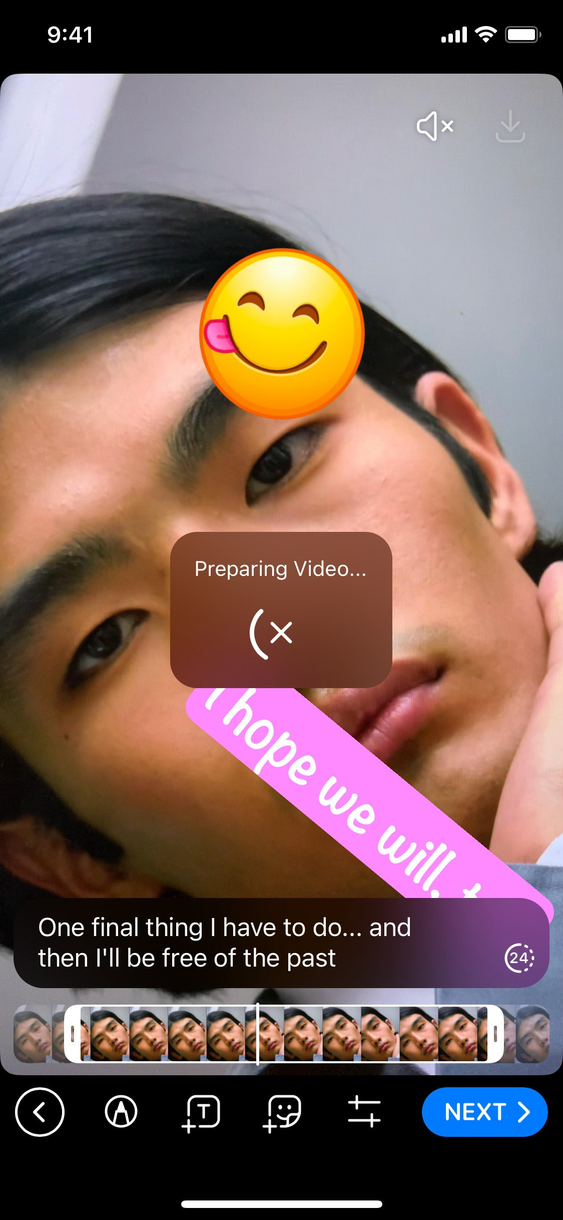 Telegram iOS screen 632