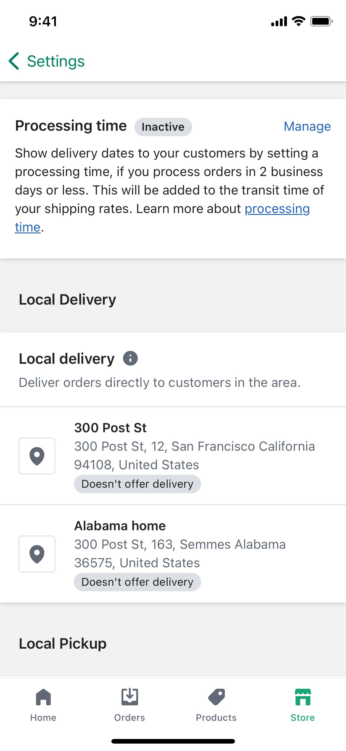 Shopify iOS screen 116