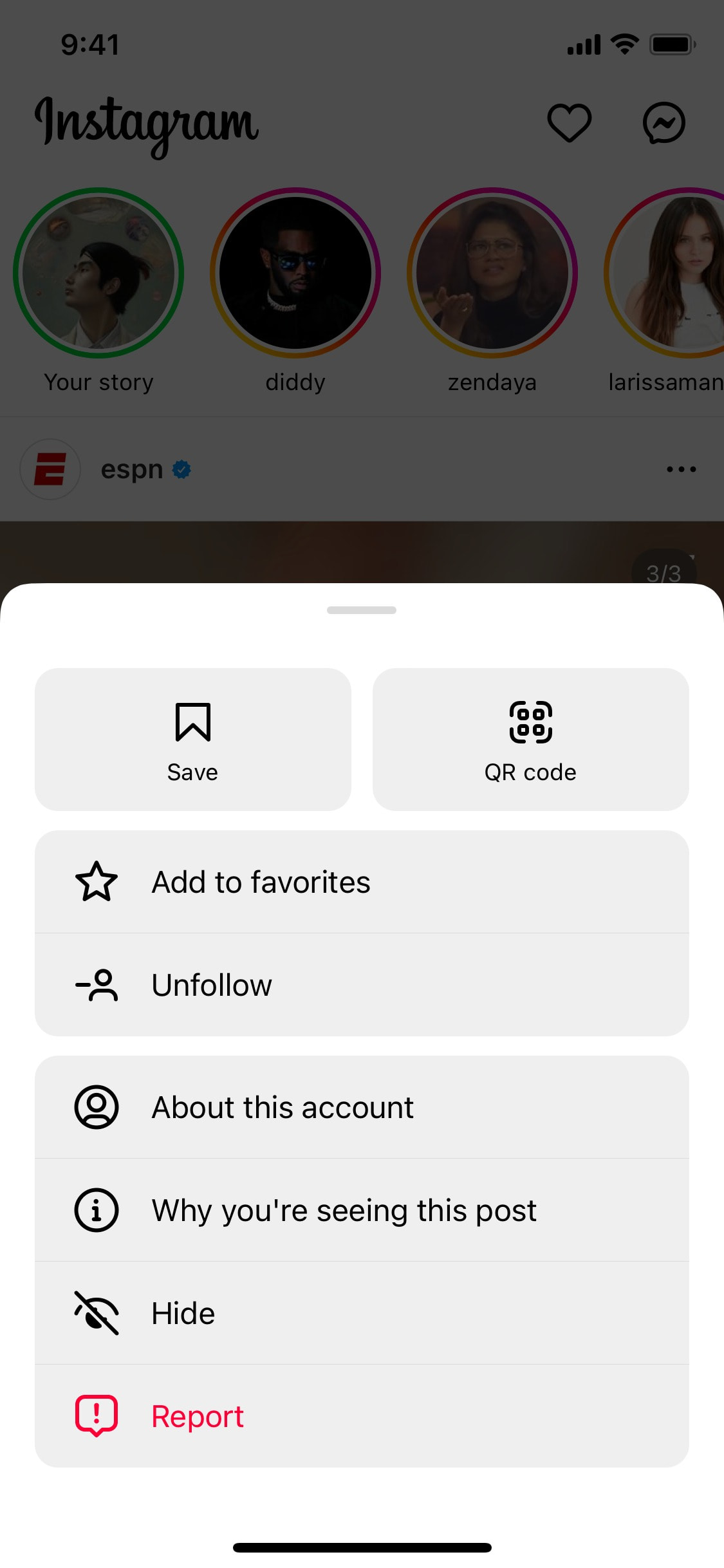 Instagram iOS screen 68