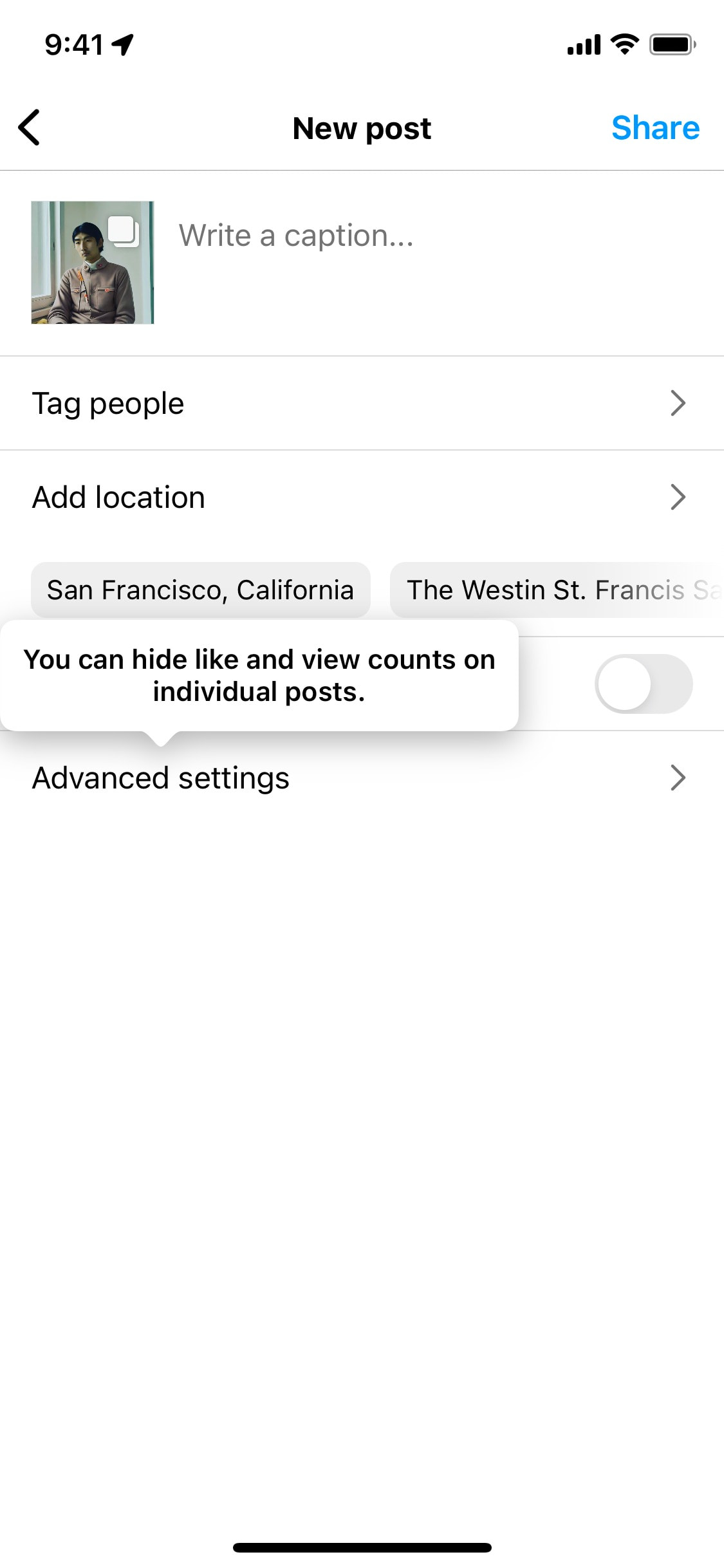 Instagram iOS screen 761