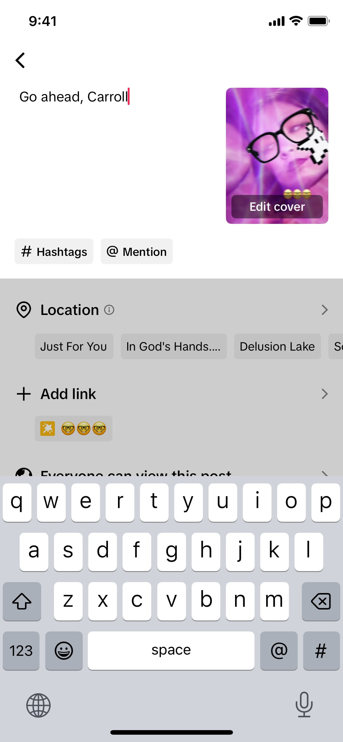 TikTok iOS screen 59