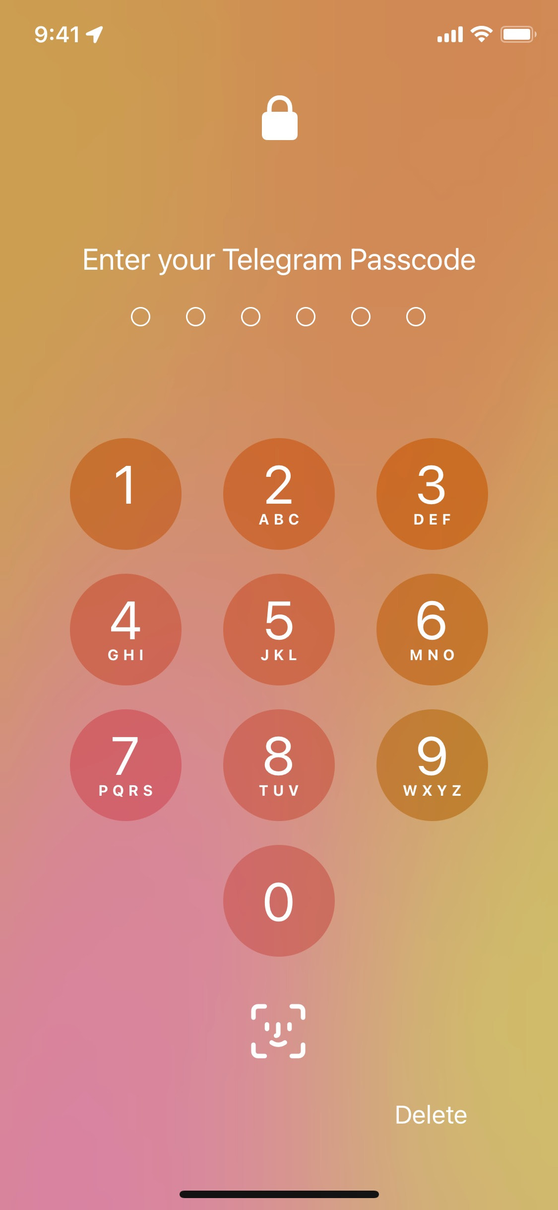 Telegram iOS screen 269
