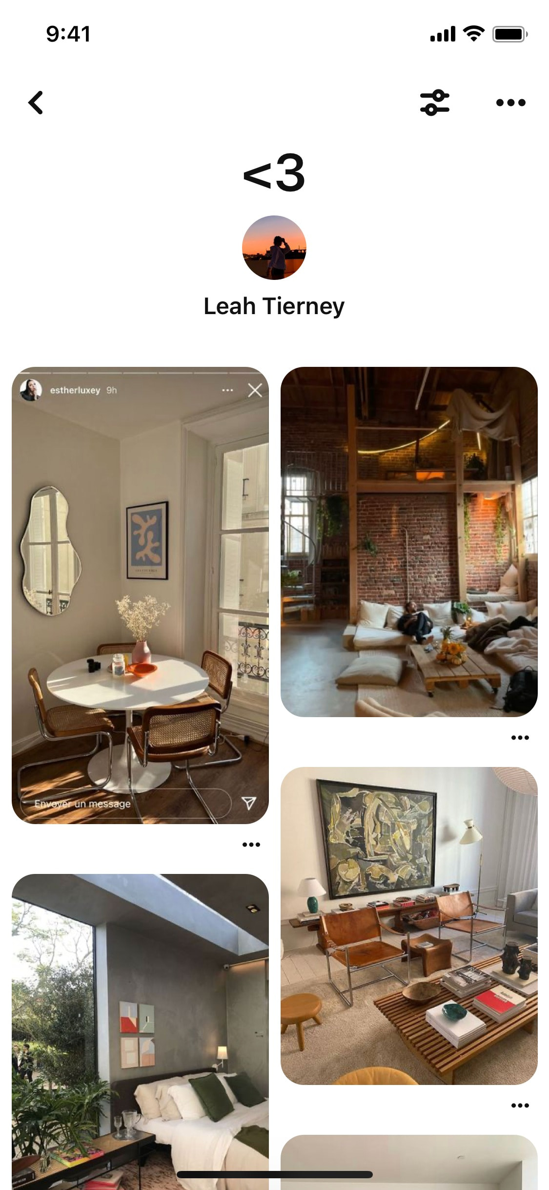 Pinterest iOS screen 85