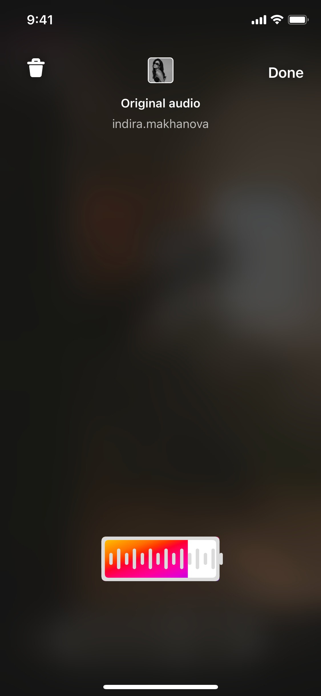 Instagram iOS screen 714