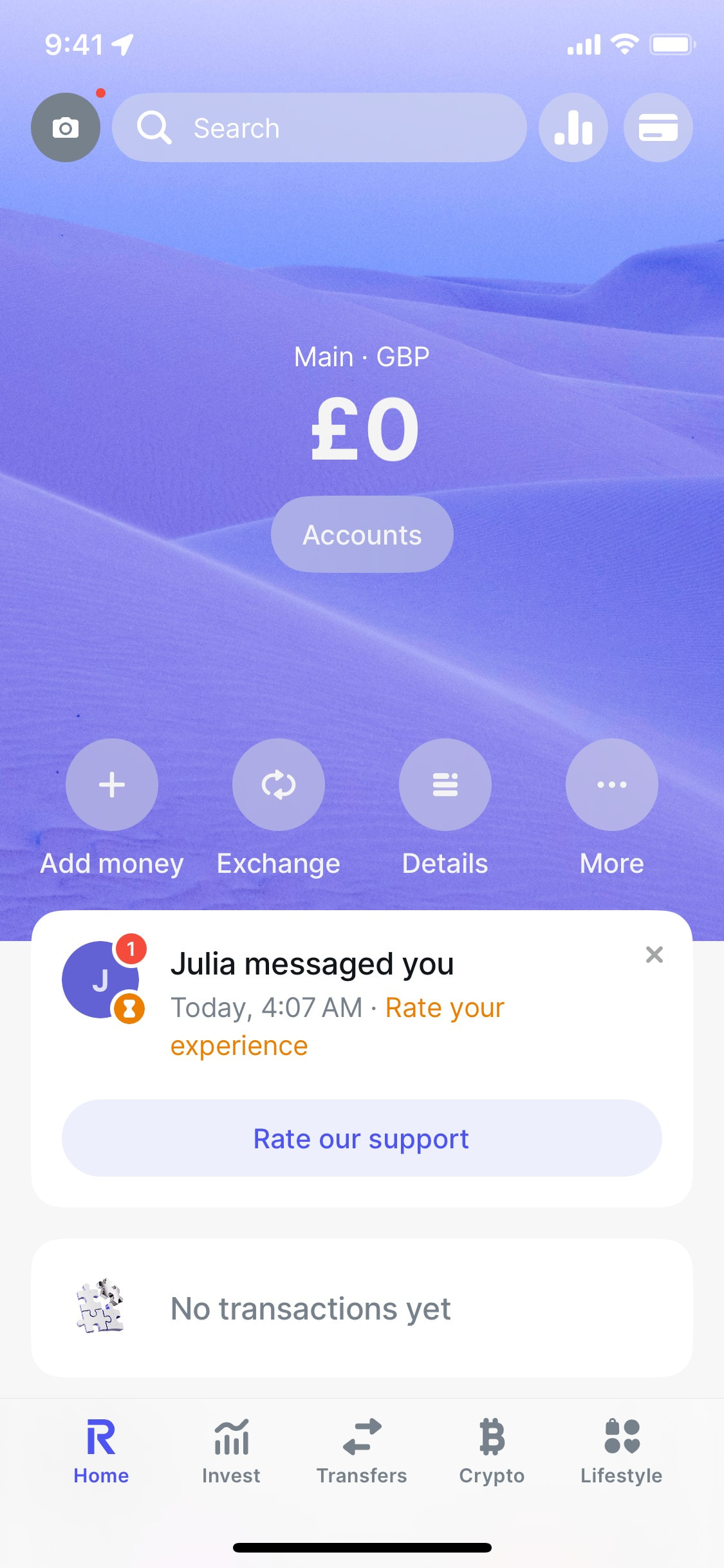 Revolut iOS screen 439