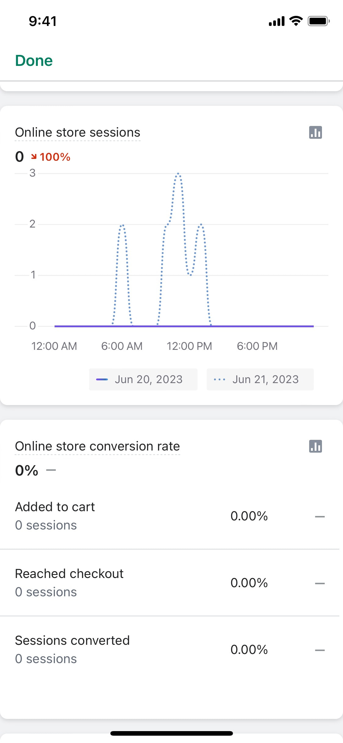 Shopify iOS screen 6