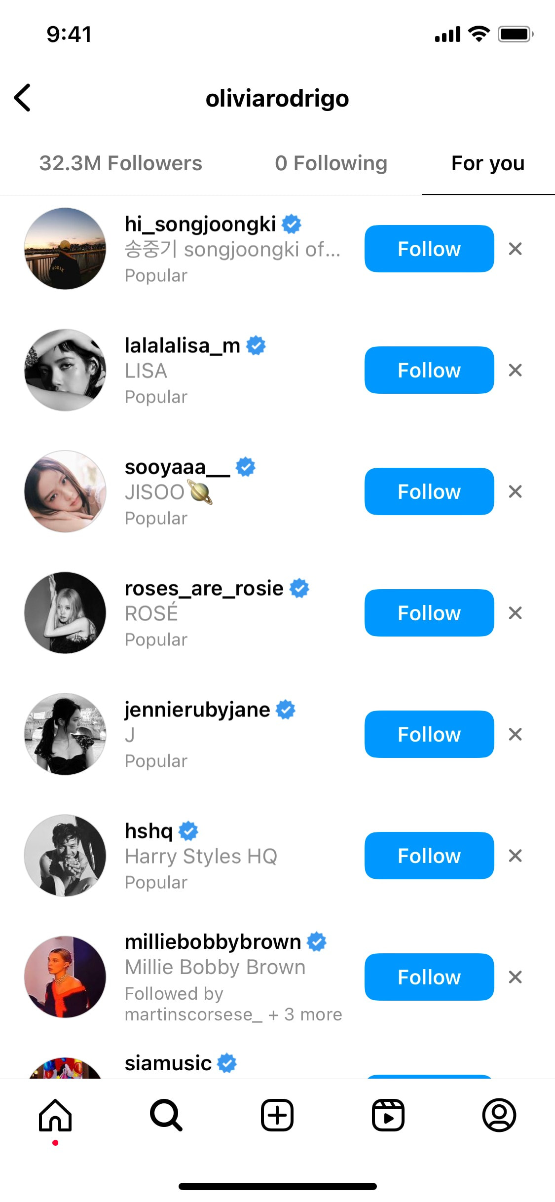 Instagram iOS screen 895