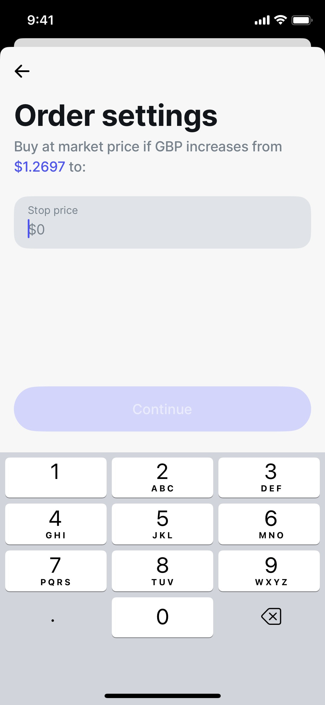 Revolut iOS screen 418