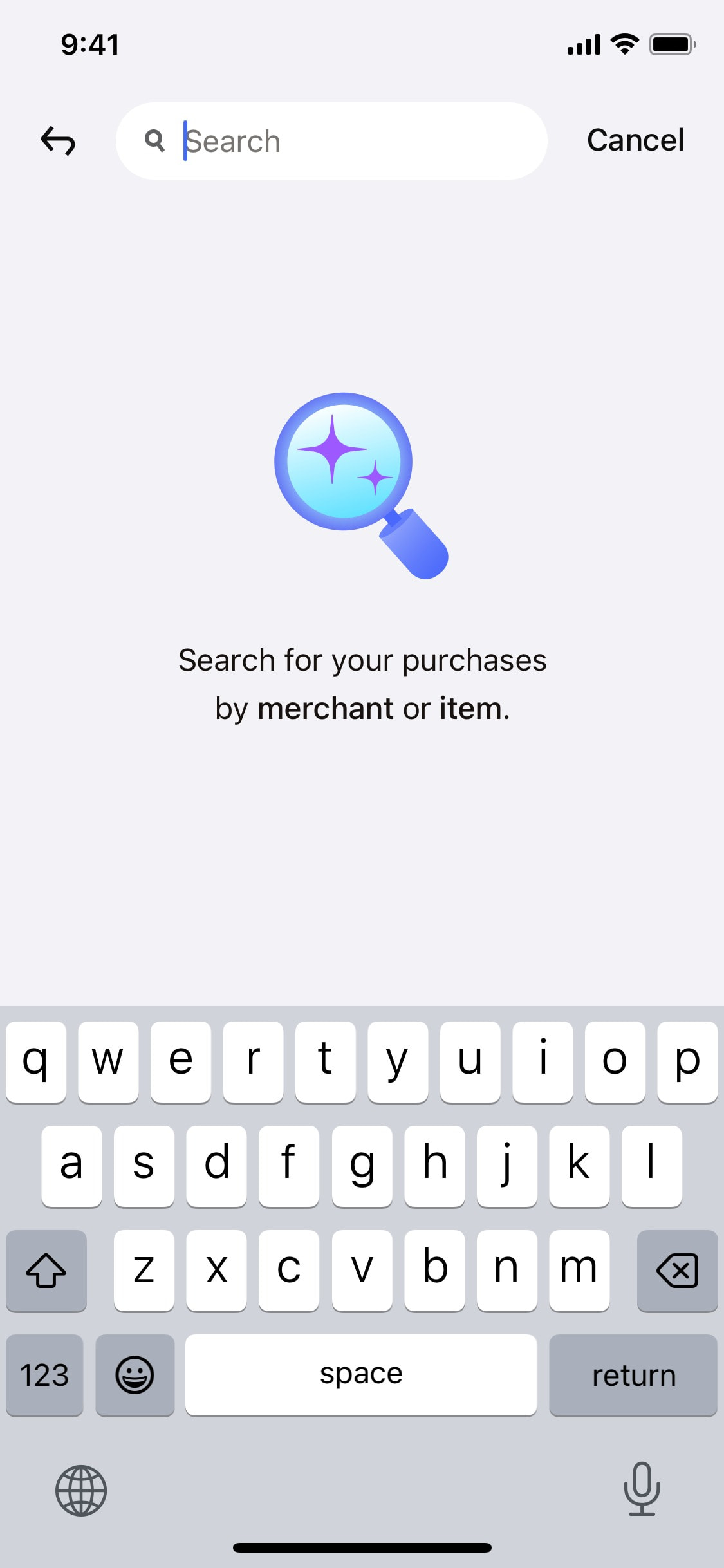 Klarna iOS screen 450