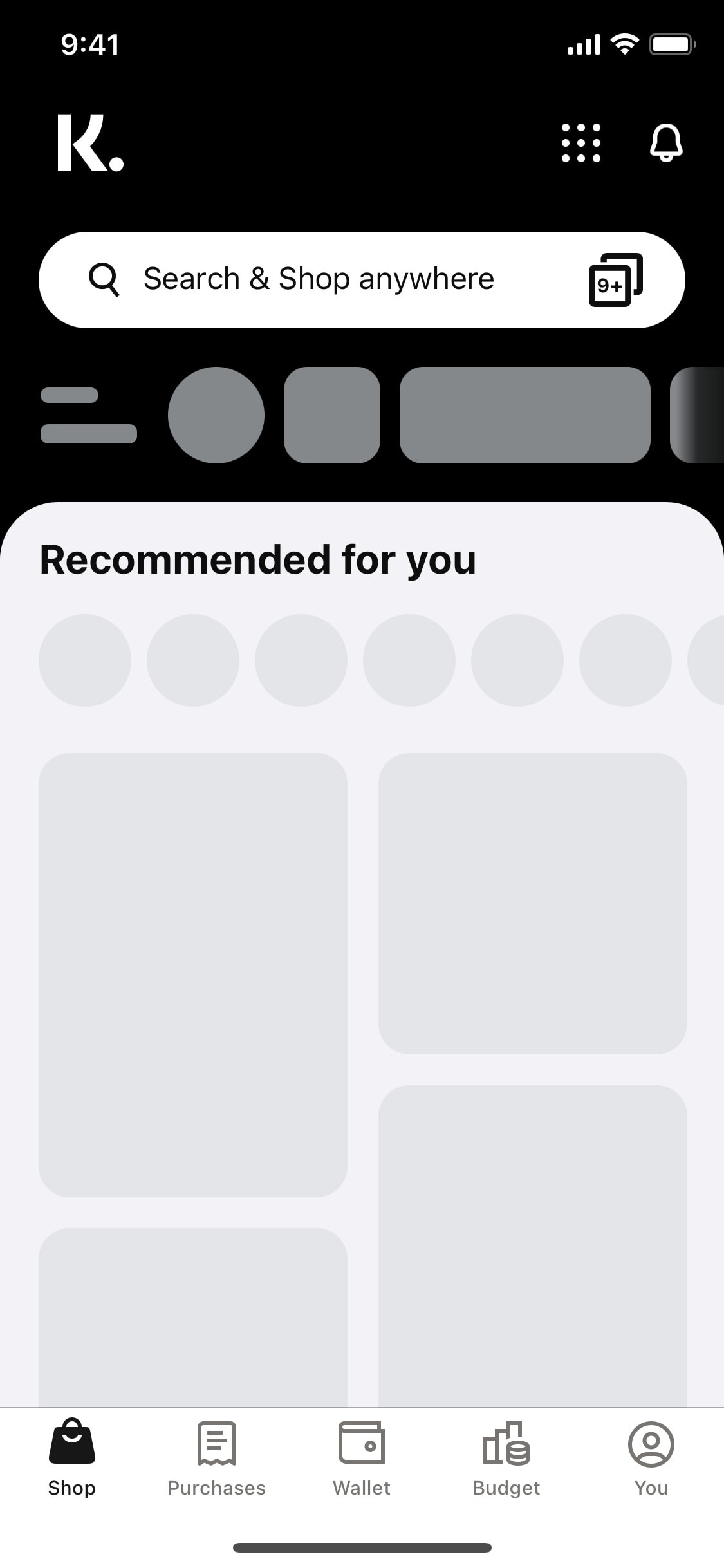 Klarna iOS screen 299