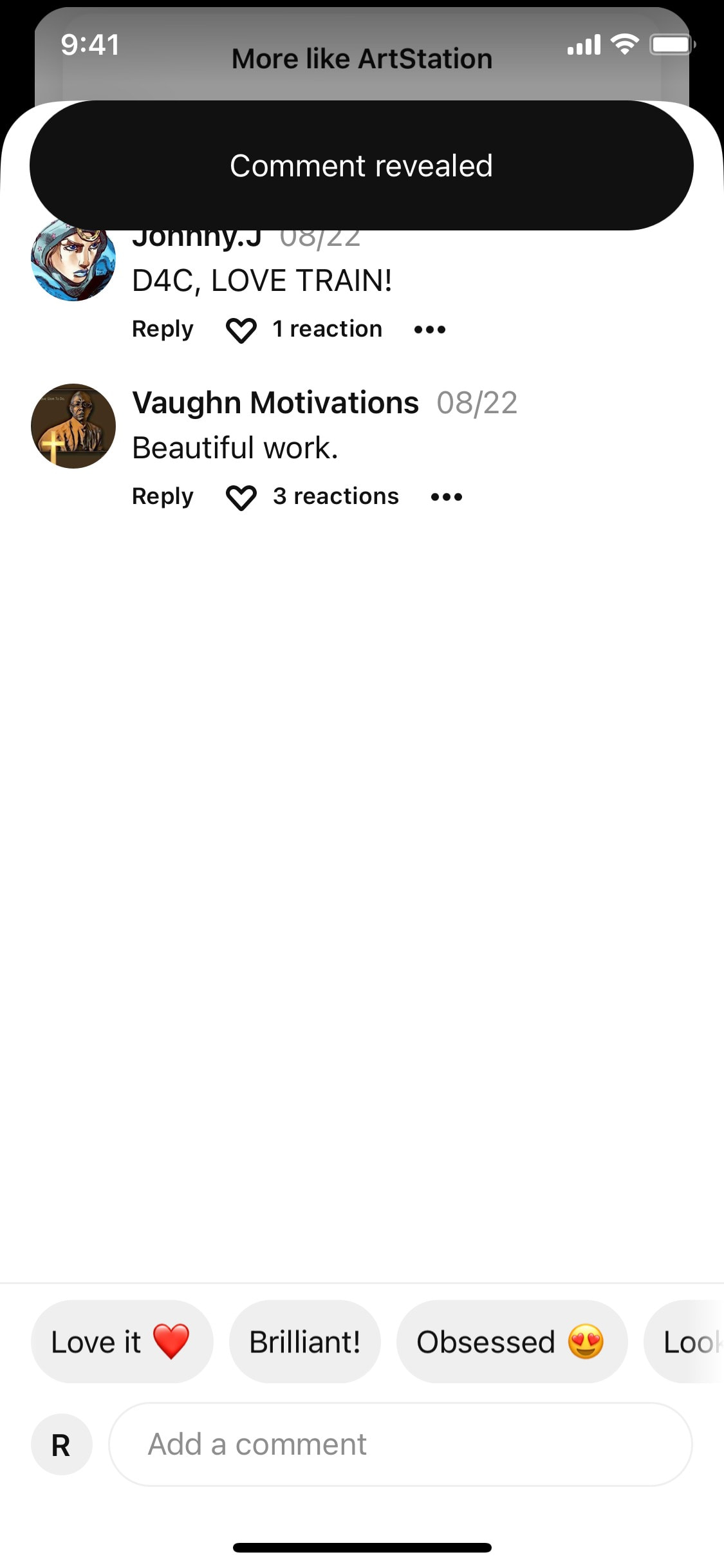 Pinterest iOS screen 182