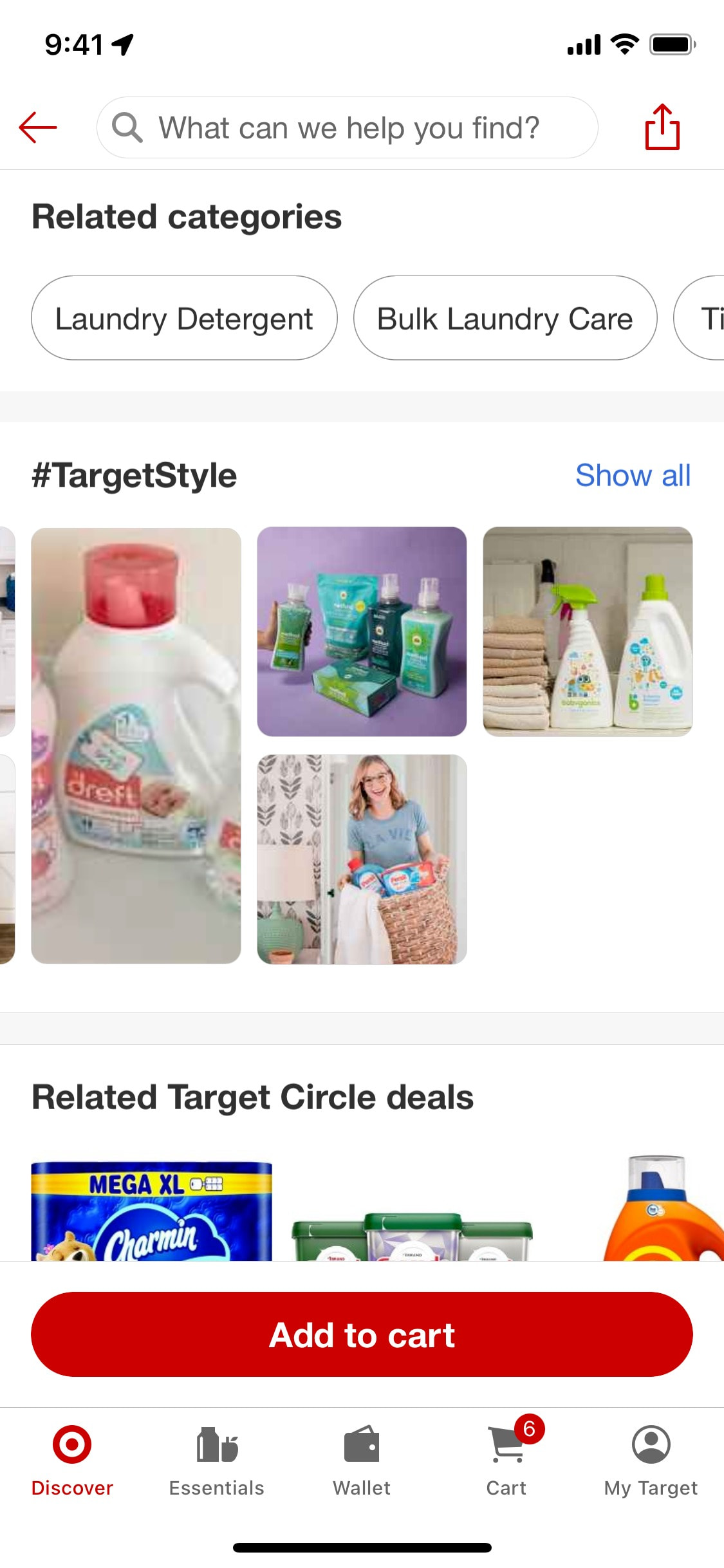 Target iOS screen 523