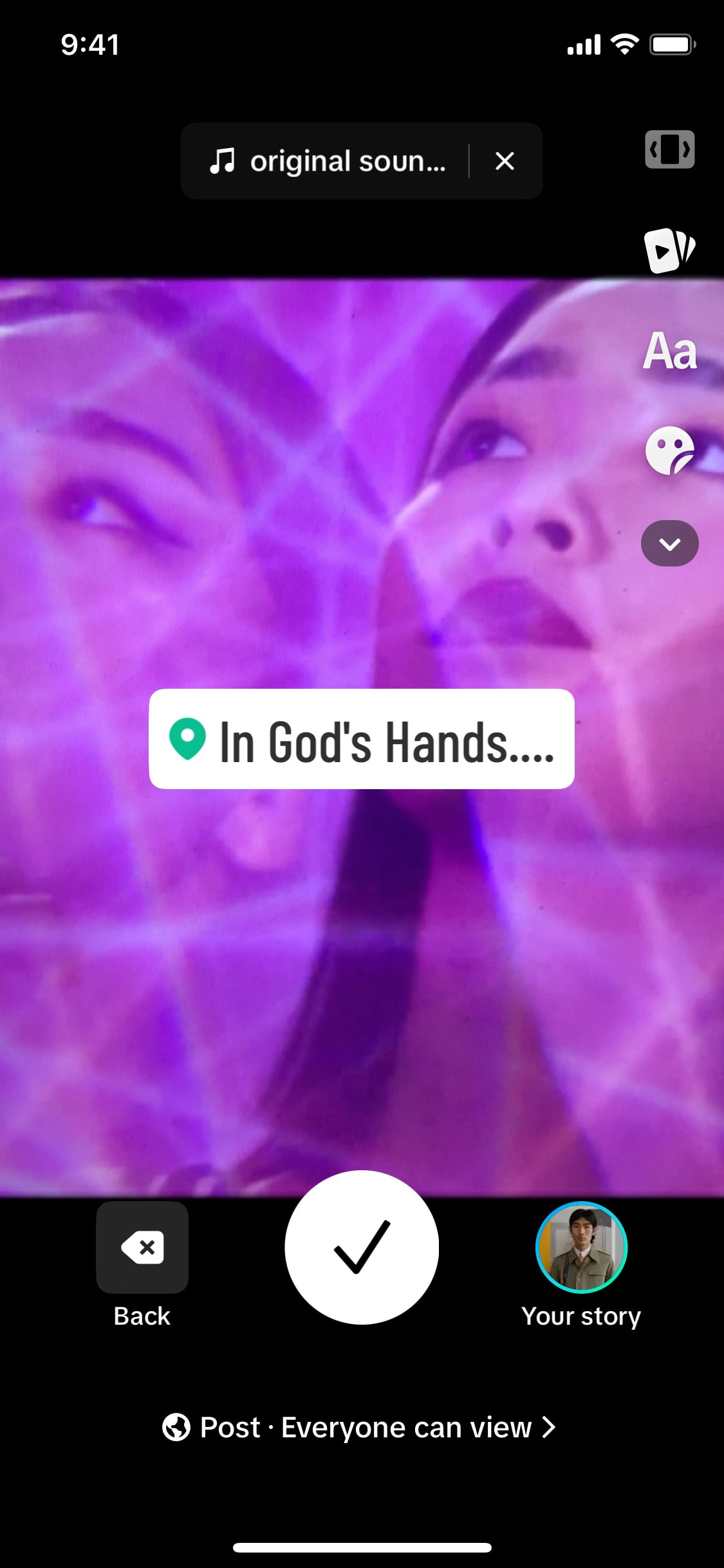 TikTok iOS screen 320