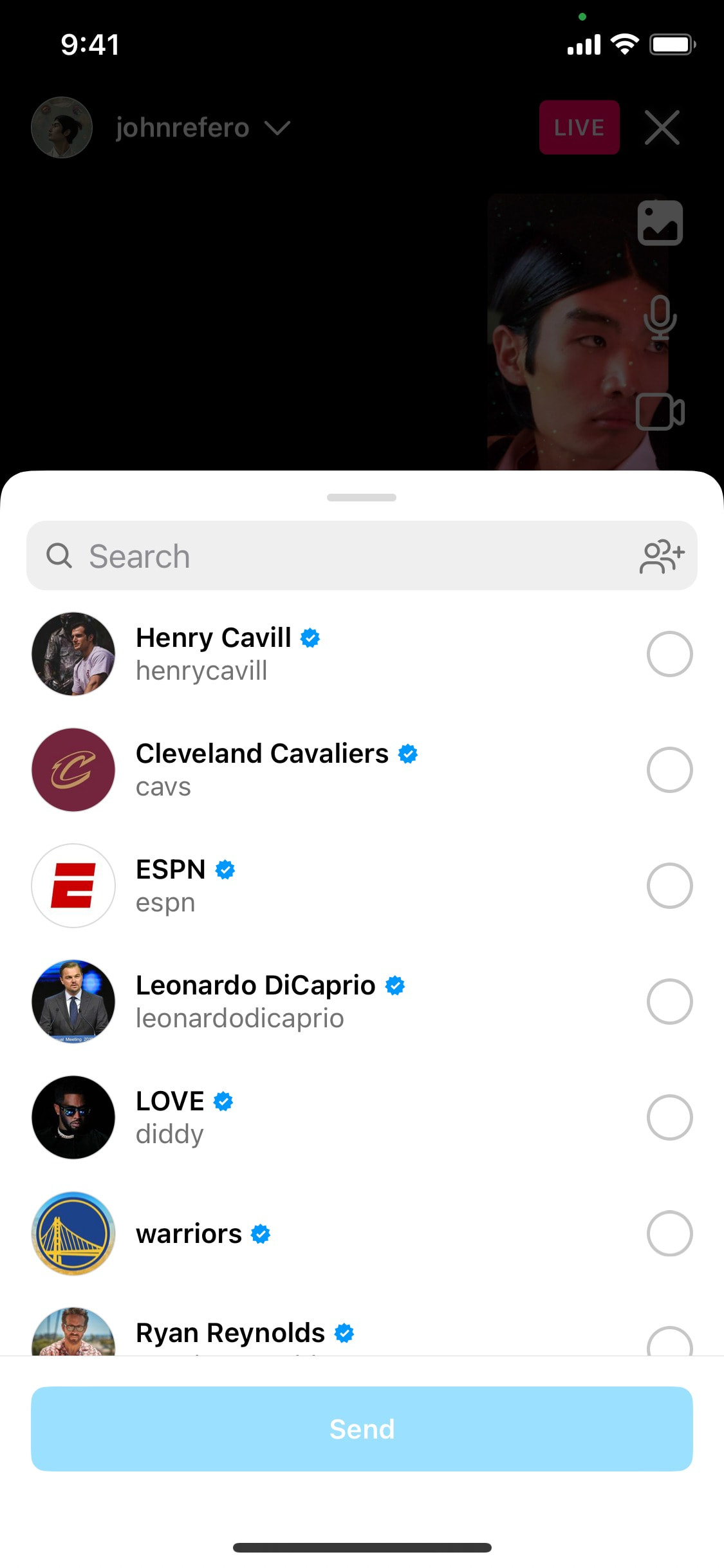 Instagram iOS screen 260