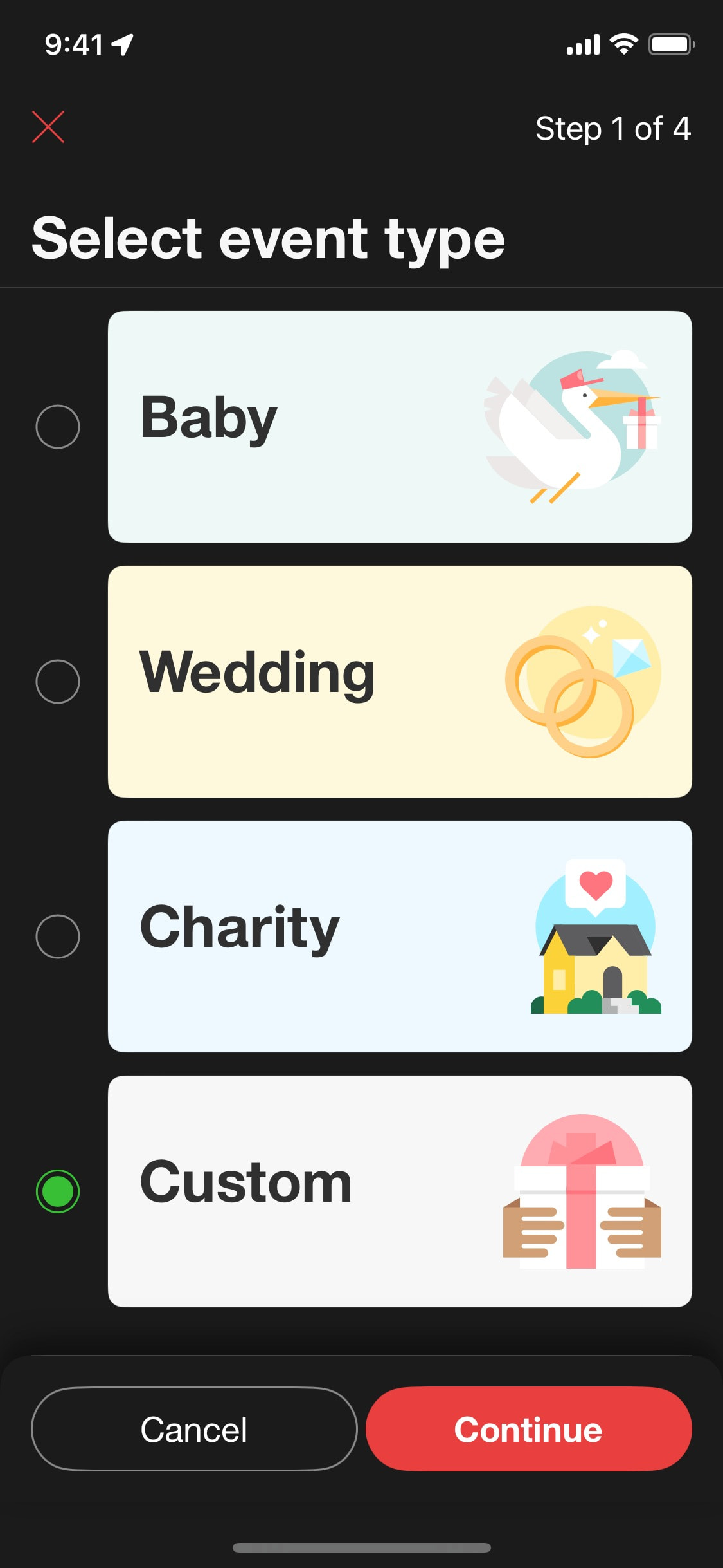 Target iOS screen 146