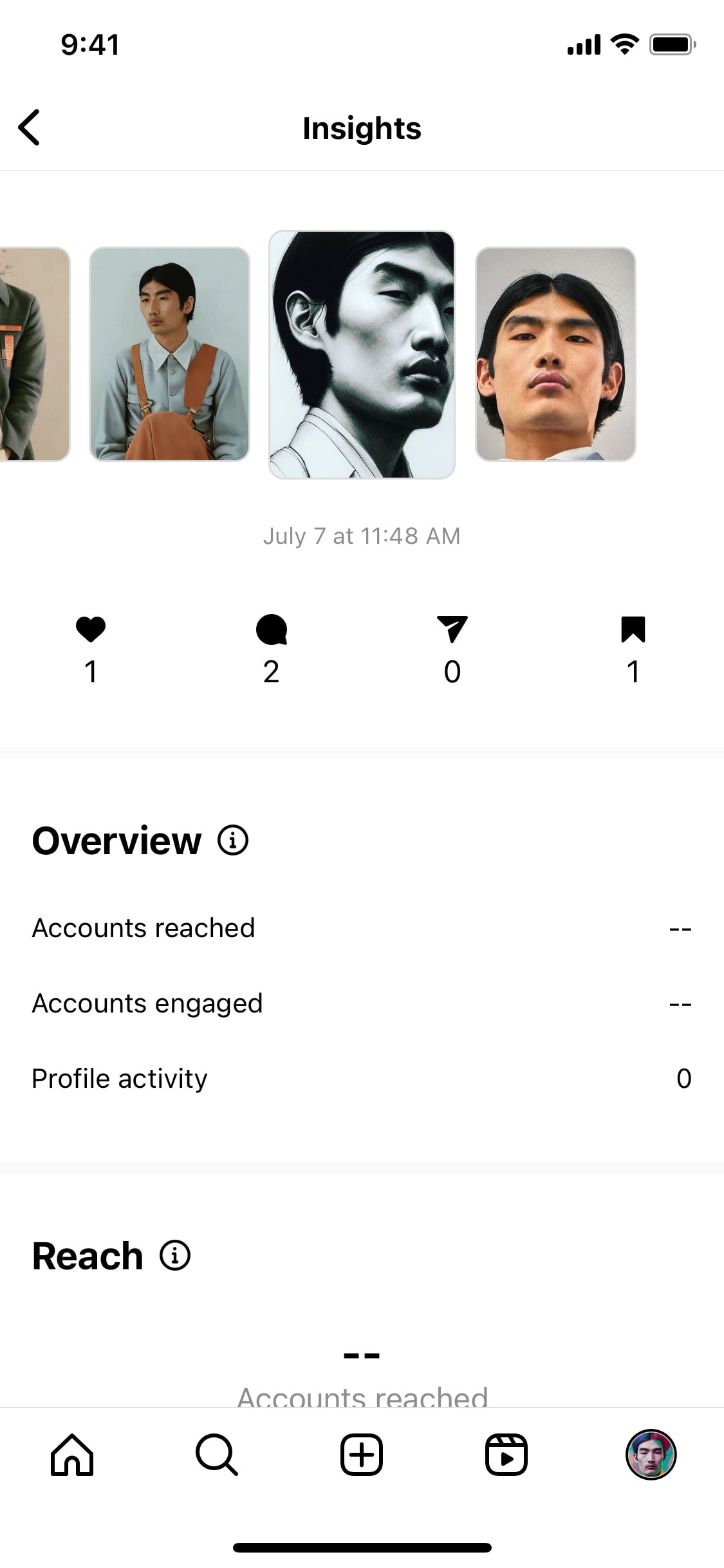 Instagram iOS screen 10