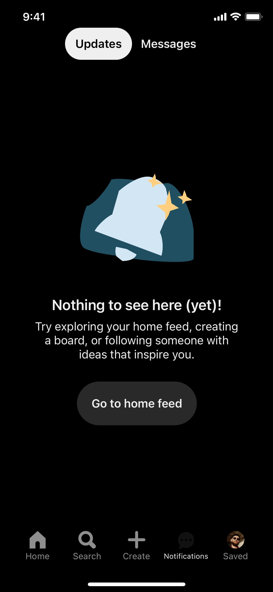 Pinterest iOS screen 69