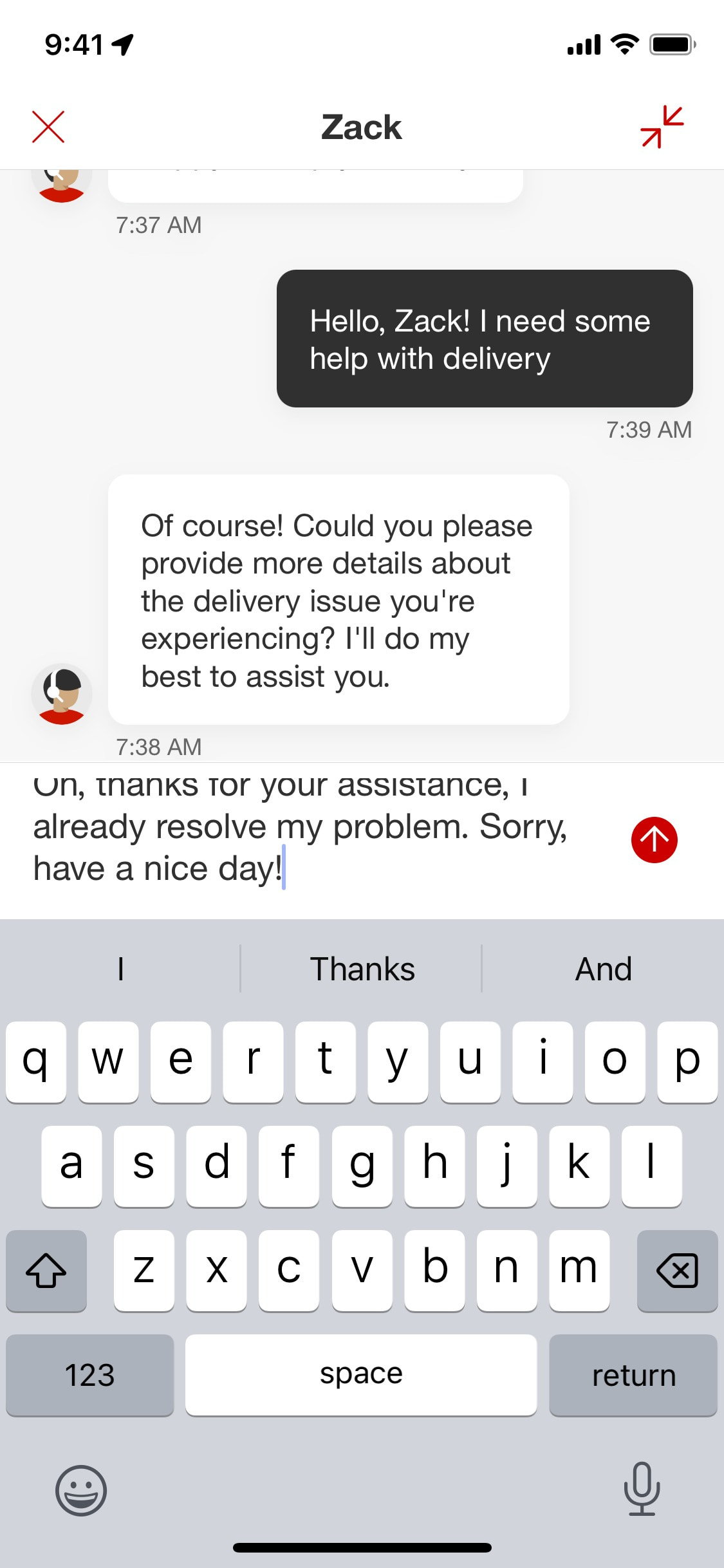Target iOS screen 42