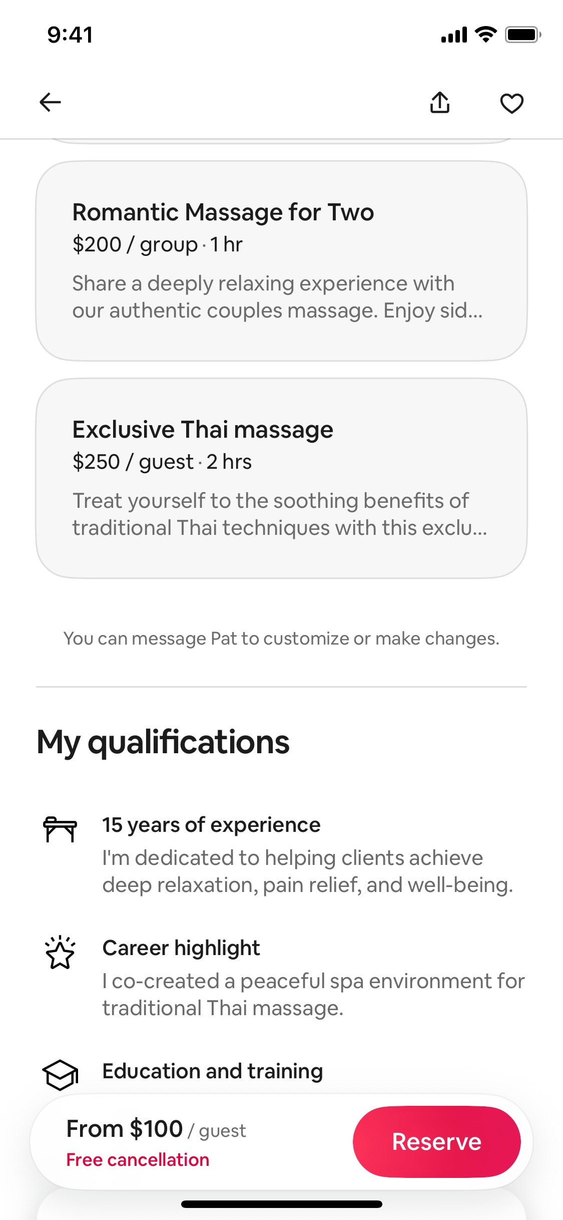 Airbnb iOS screen 623