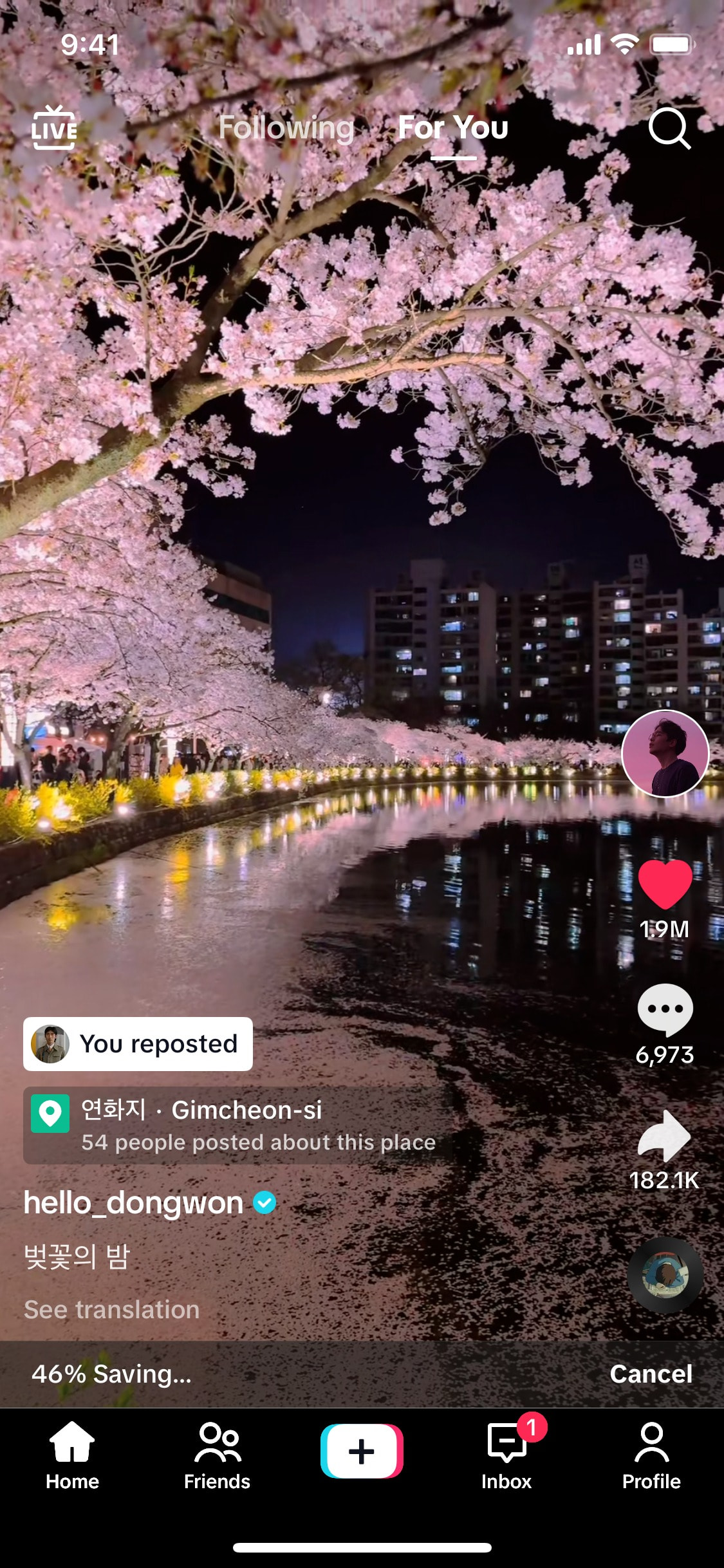 TikTok iOS screen 207