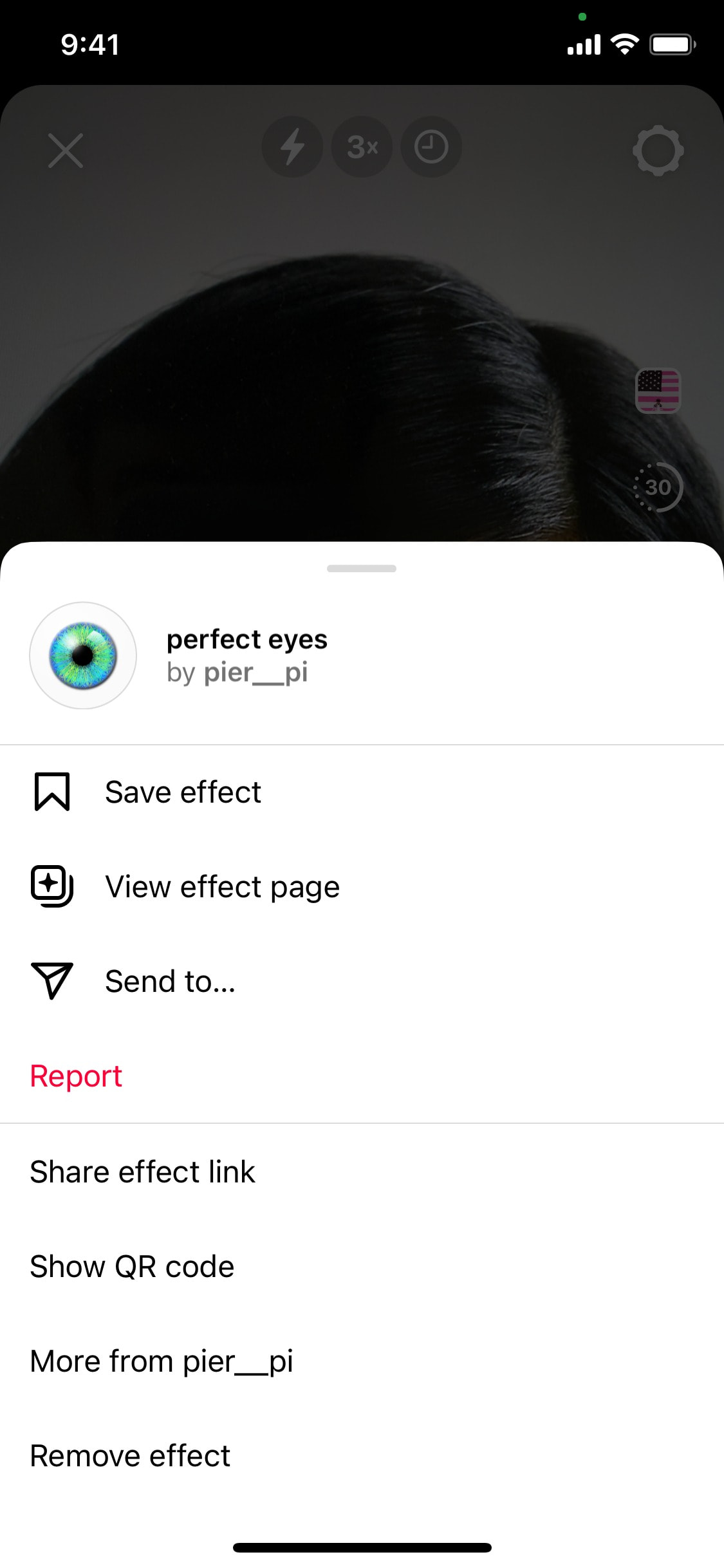Instagram iOS screen 136