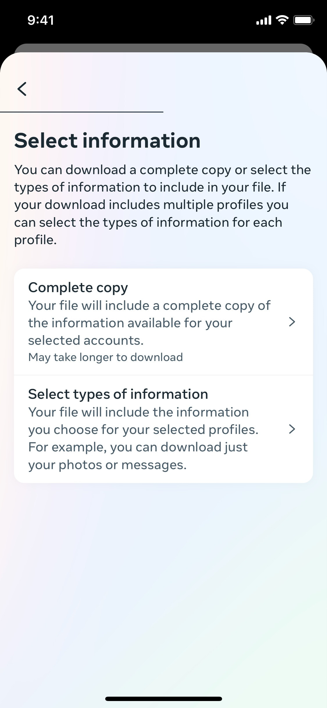 Instagram iOS screen 247