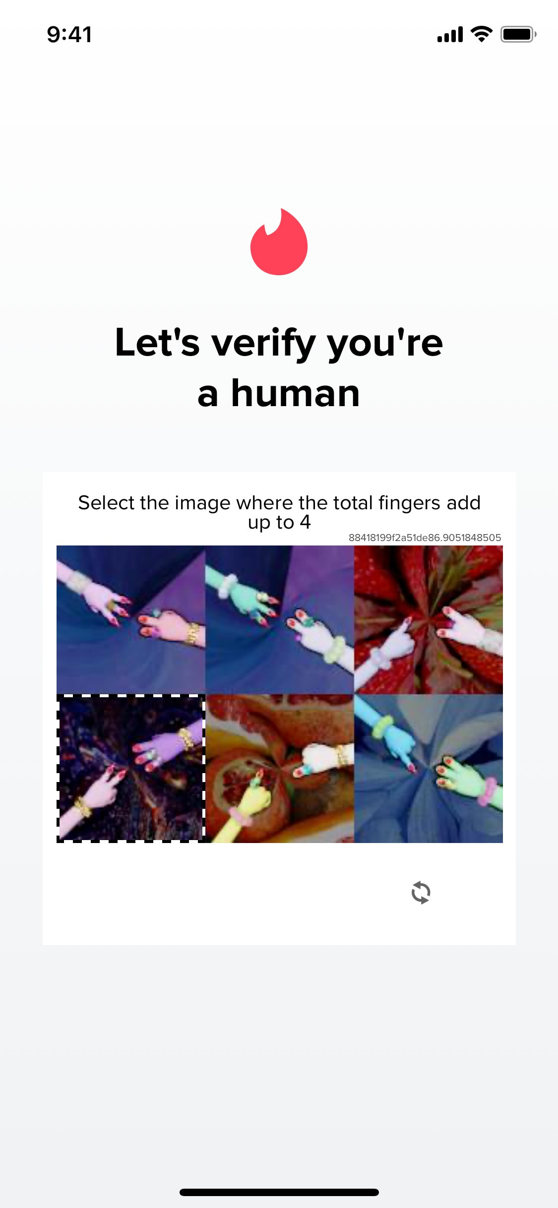 Tinder iOS screen 12