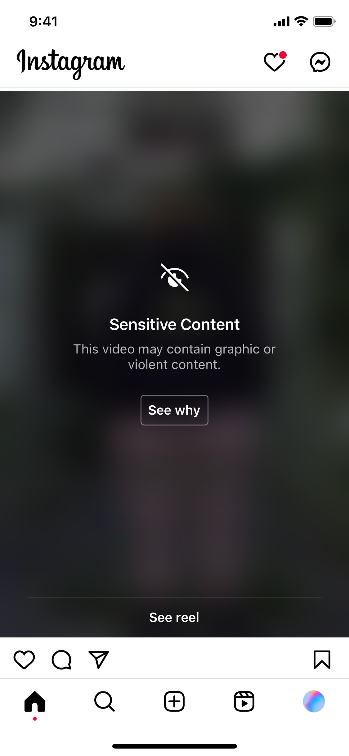 Instagram iOS screen 735