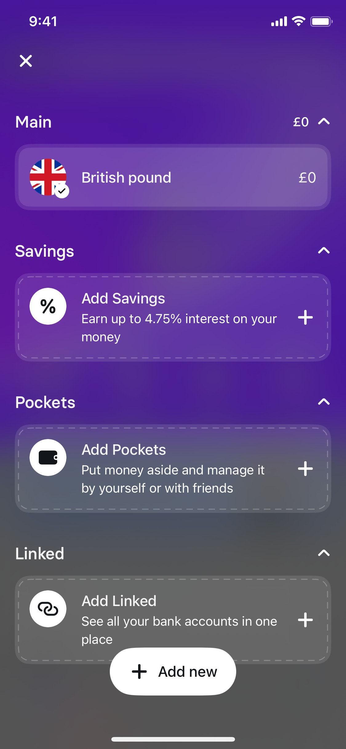 Revolut iOS screen 575
