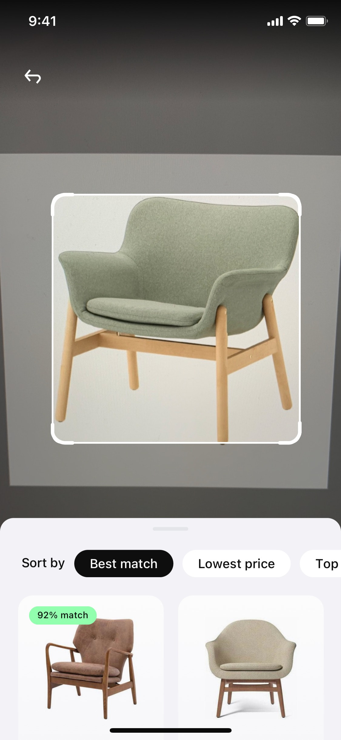 Klarna iOS screen 246