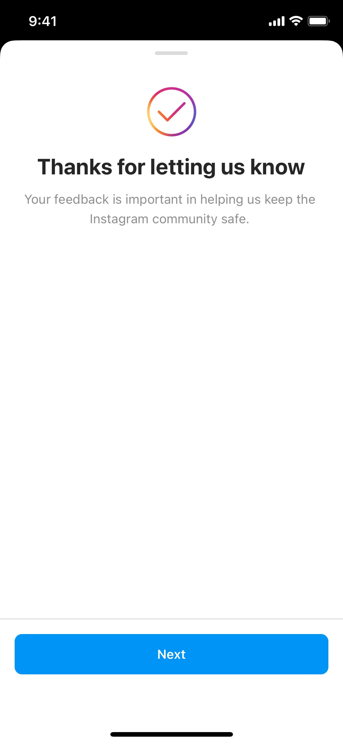 Instagram iOS screen 242