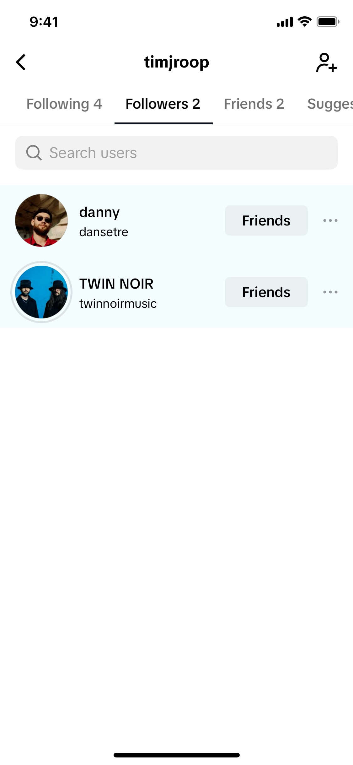 TikTok iOS screen 235