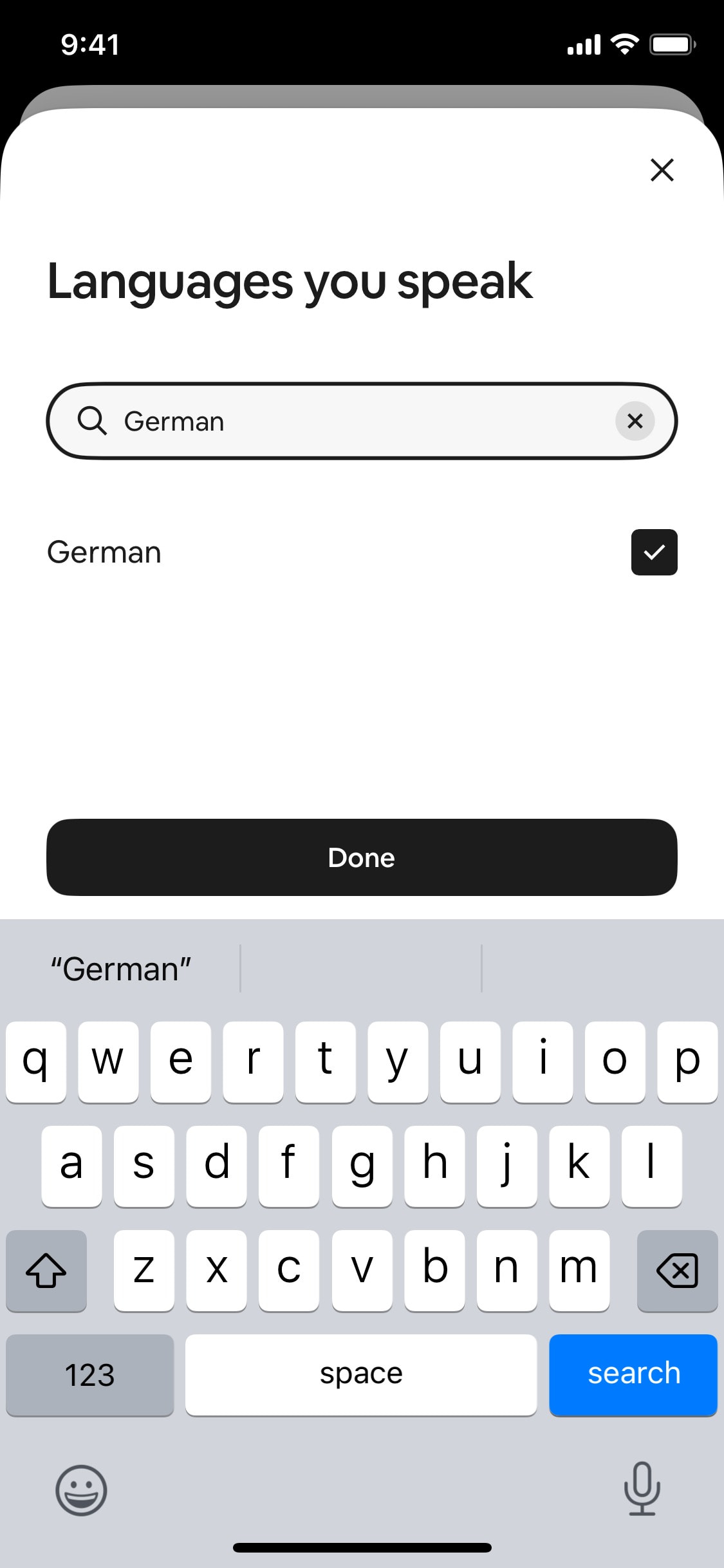Airbnb iOS screen 423