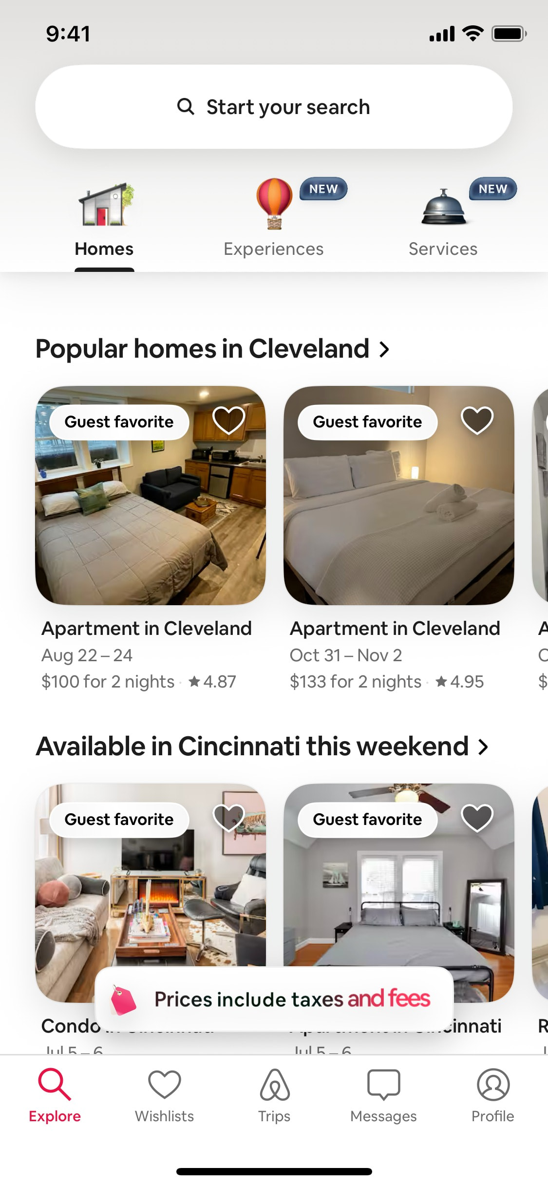 Airbnb iOS screen 321