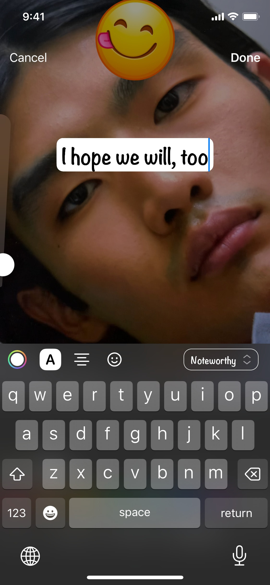 Telegram iOS screen 531