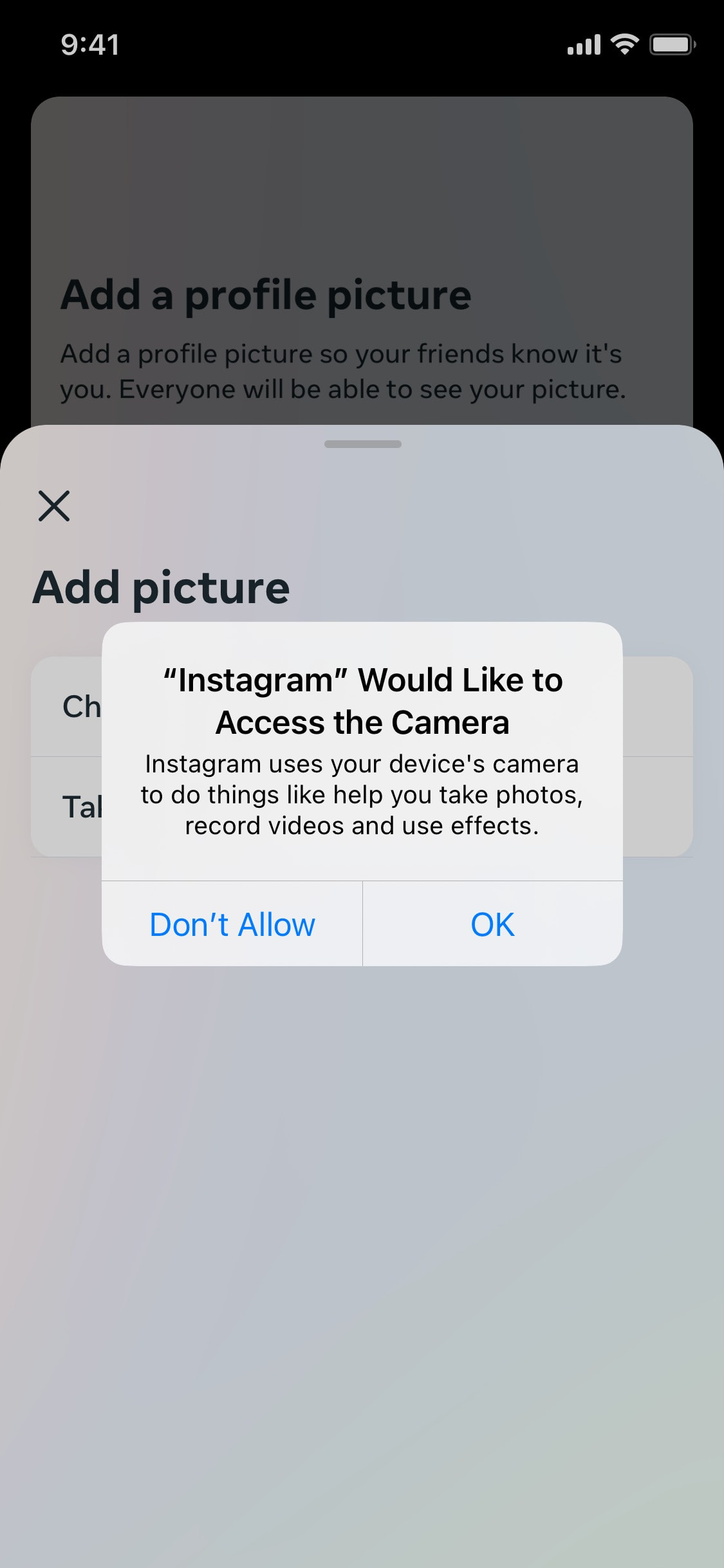 Instagram iOS screen 196