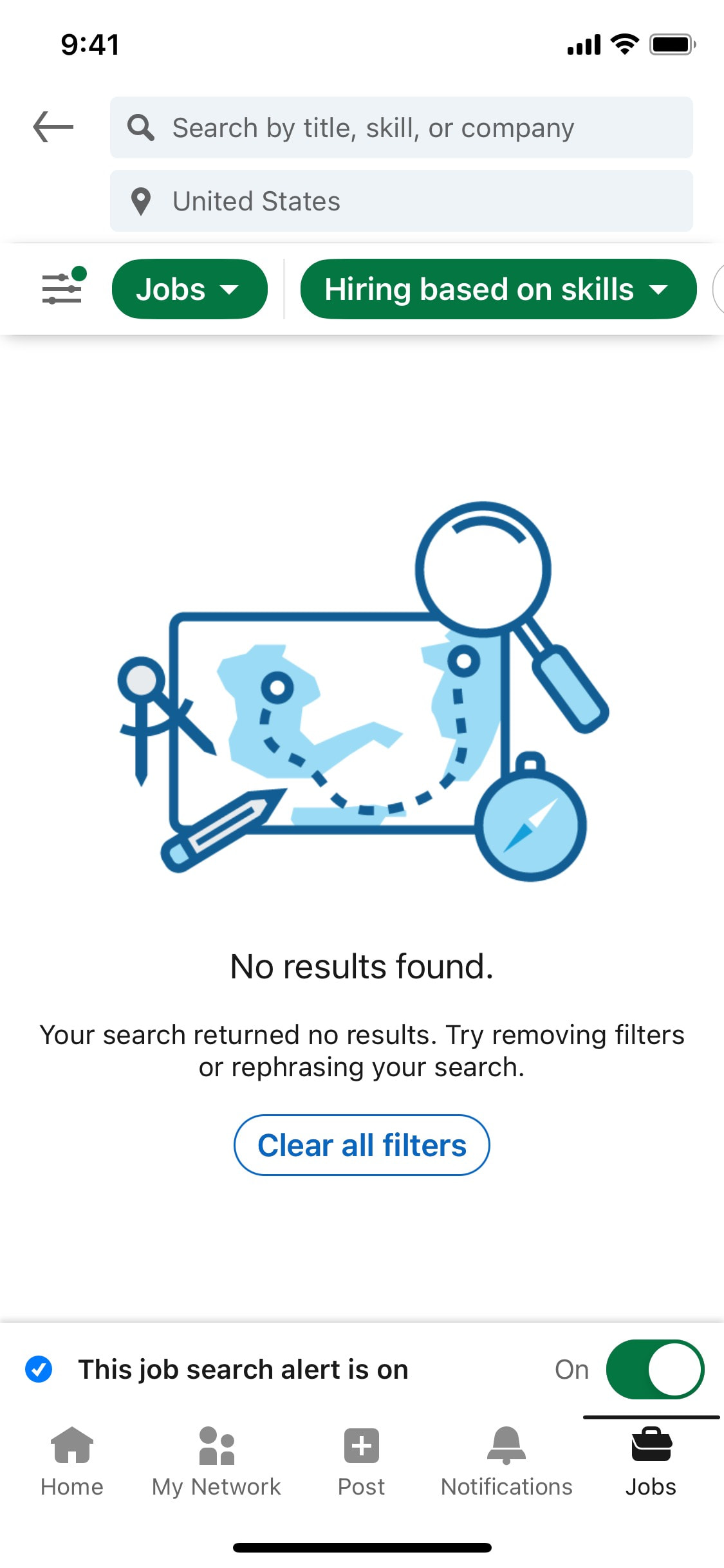 LinkedIn iOS screen 369
