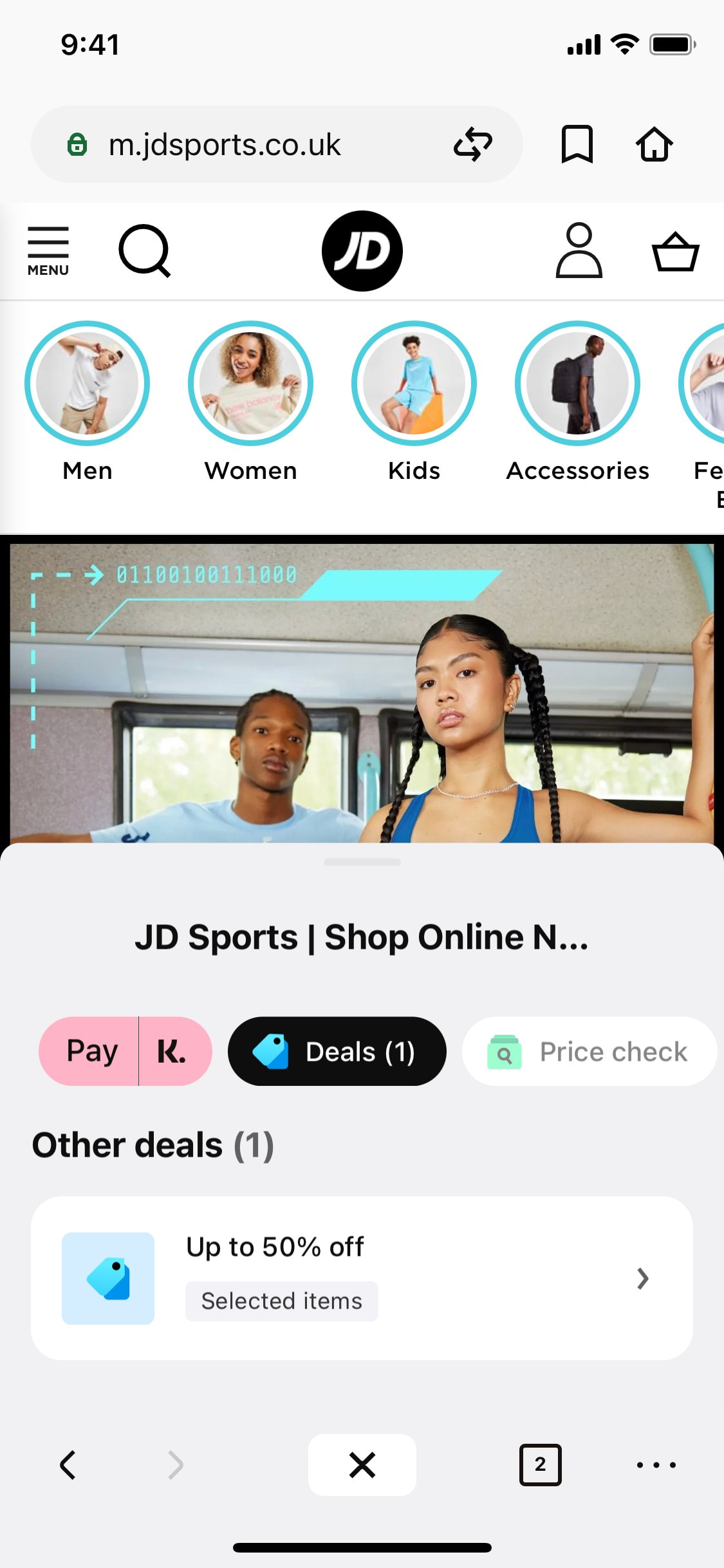 Klarna iOS screen 184