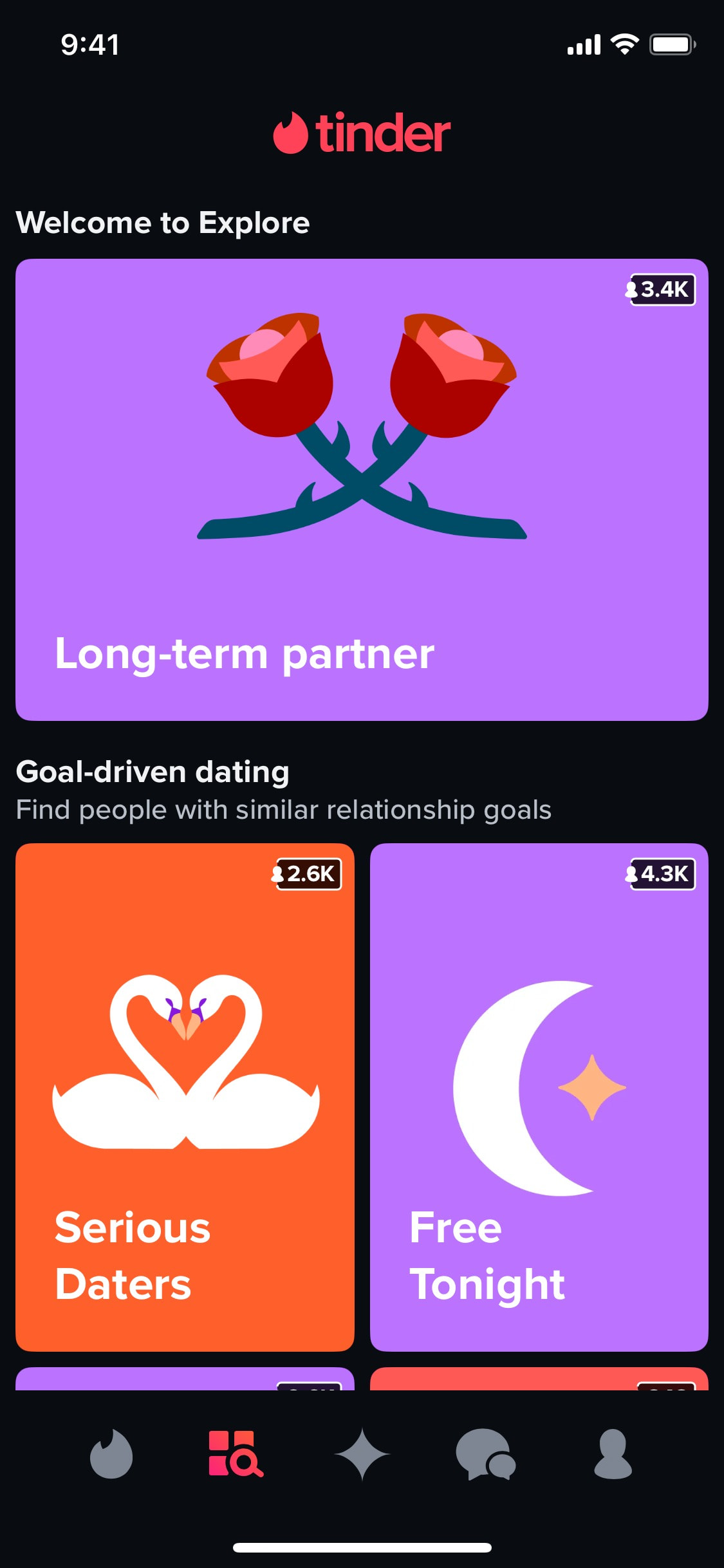 Tinder iOS screen 339