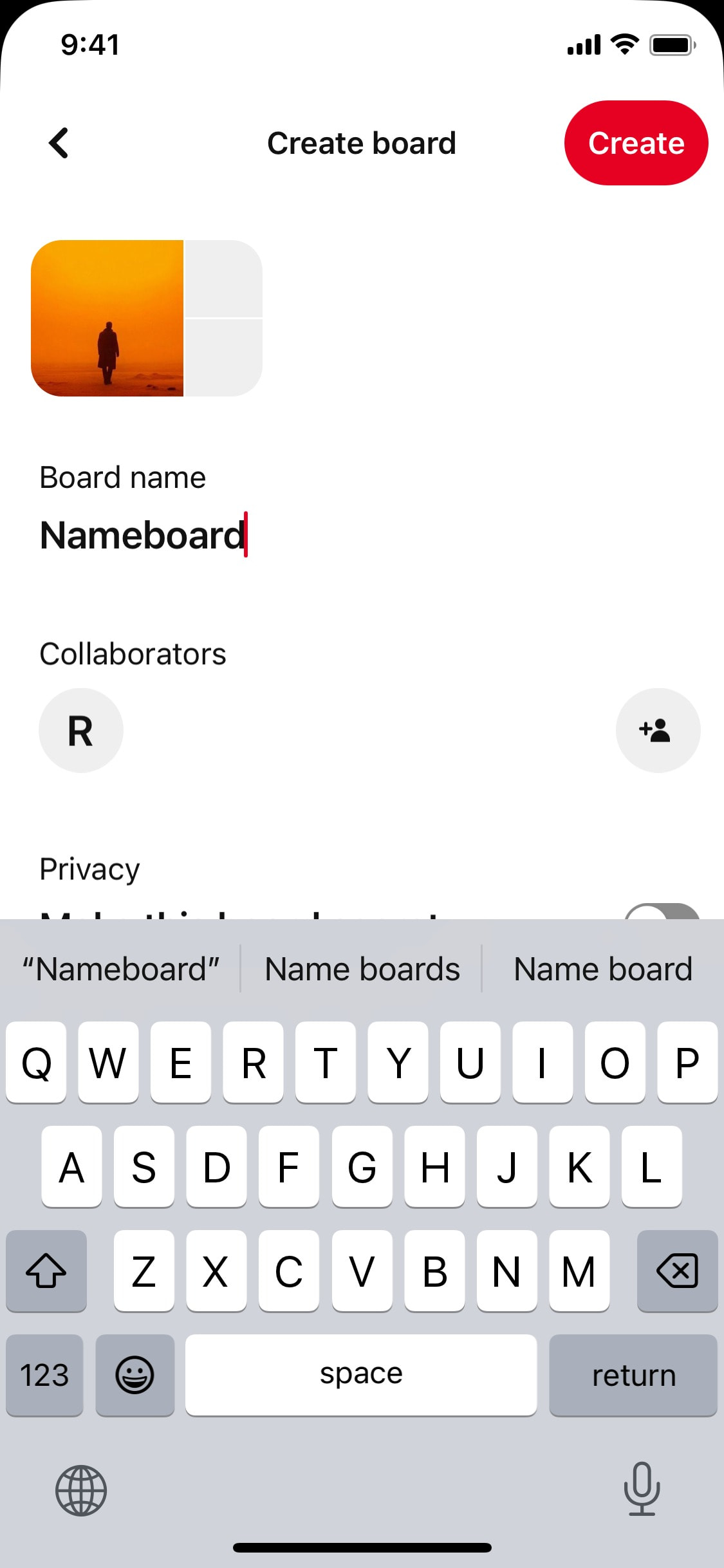 Pinterest iOS screen 61