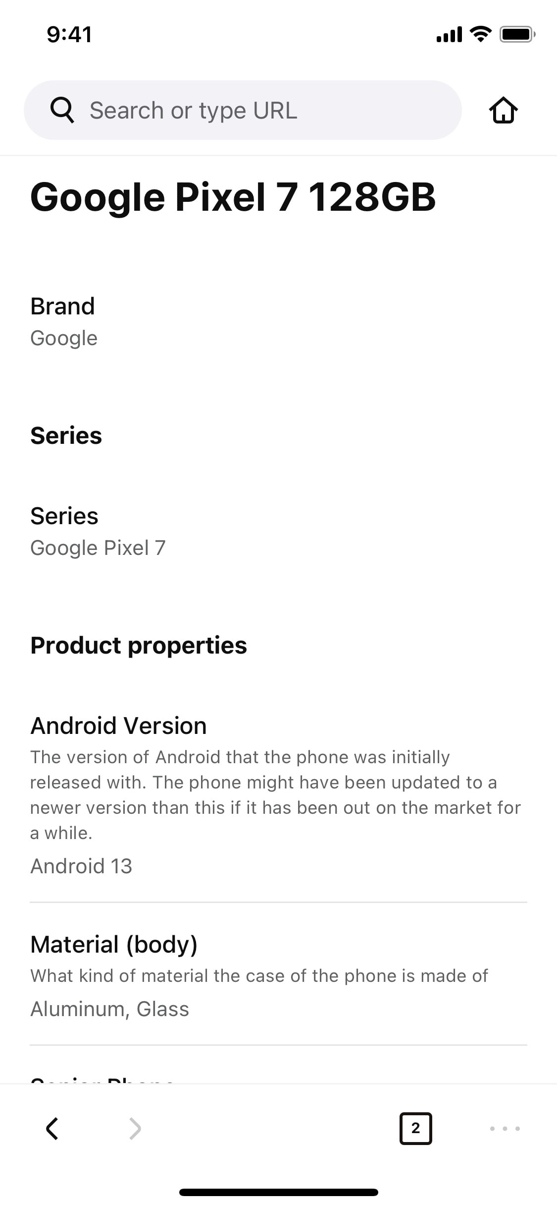 Klarna iOS screen 537