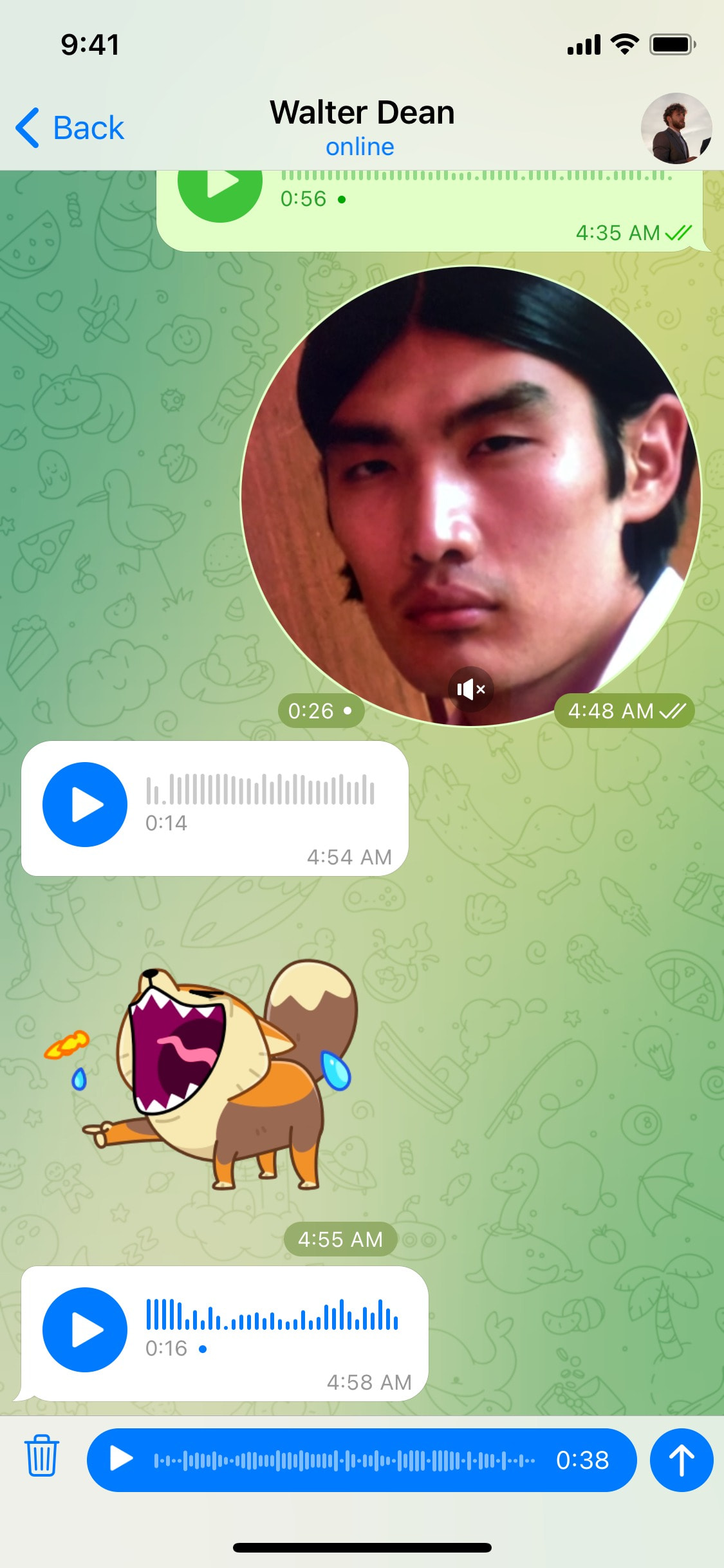 Telegram iOS screen 81