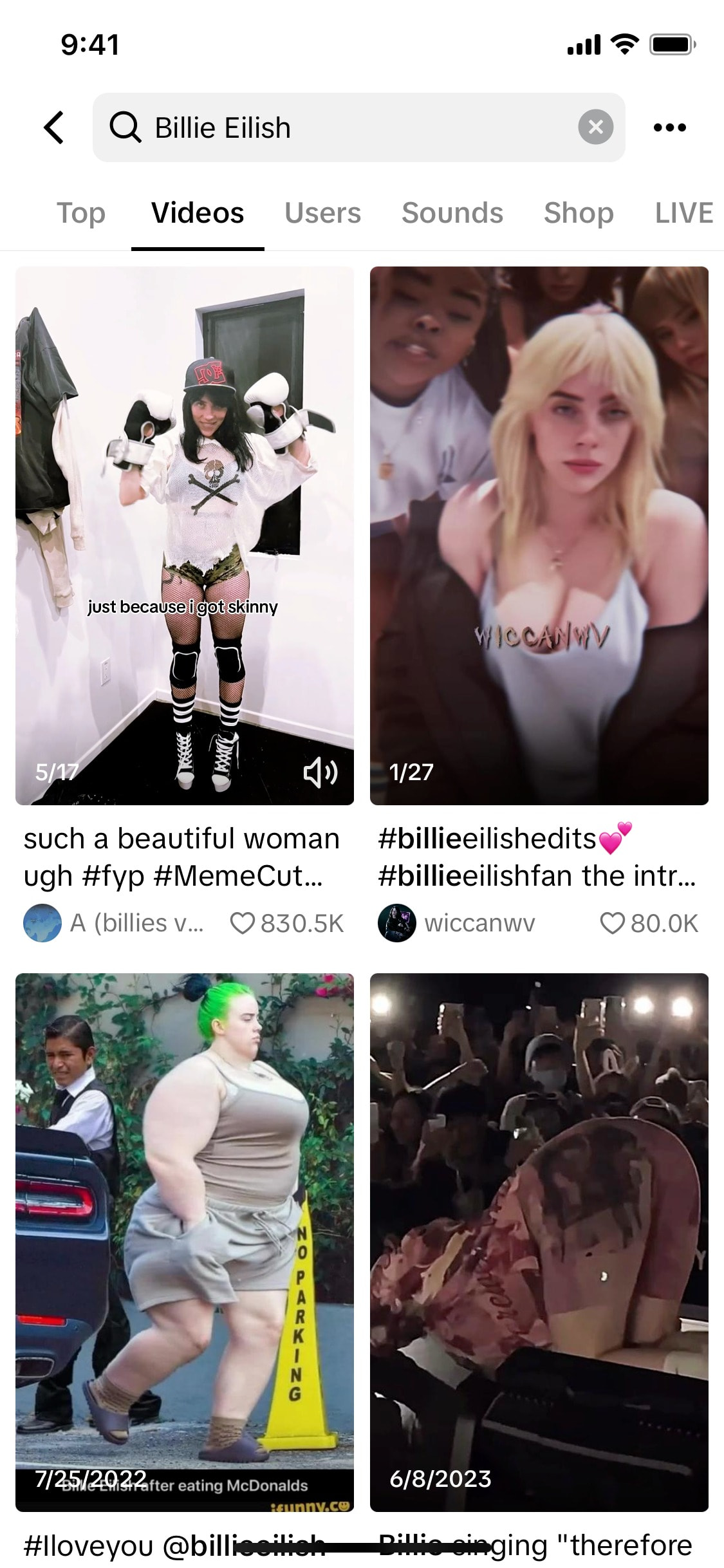 TikTok iOS screen 753